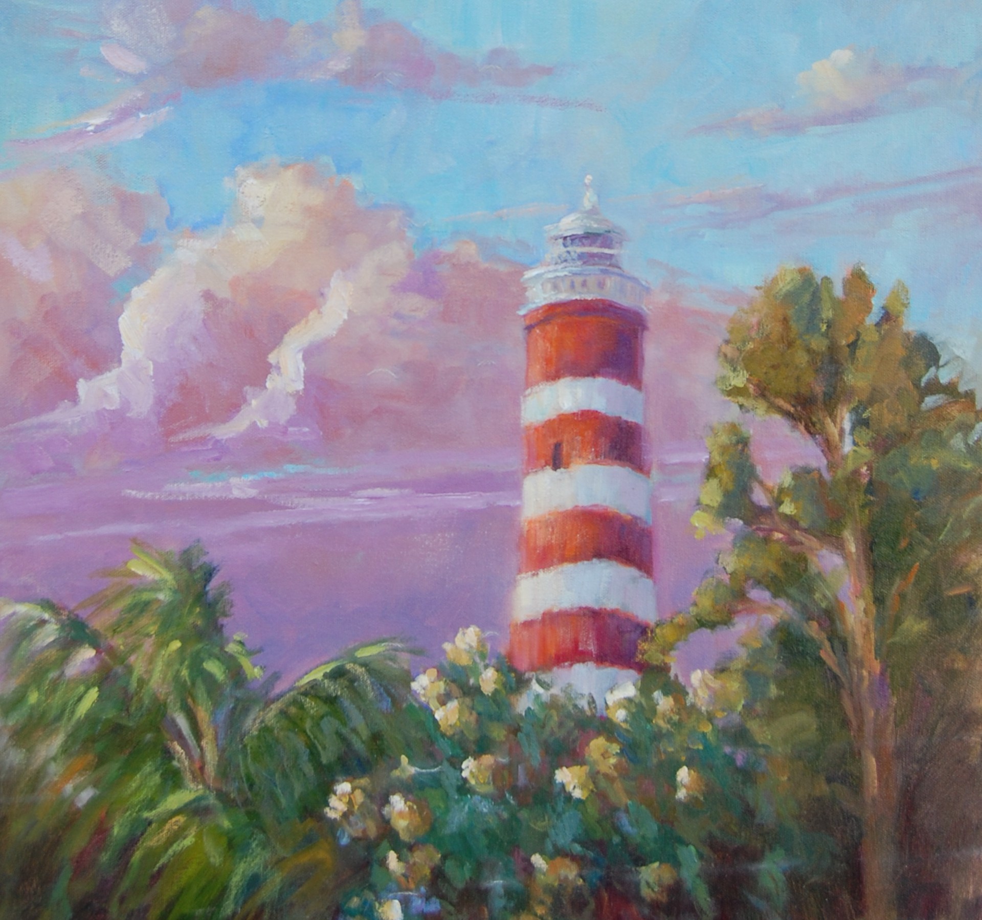 Hope Town Lighthouse by Karen Hewitt Hagan