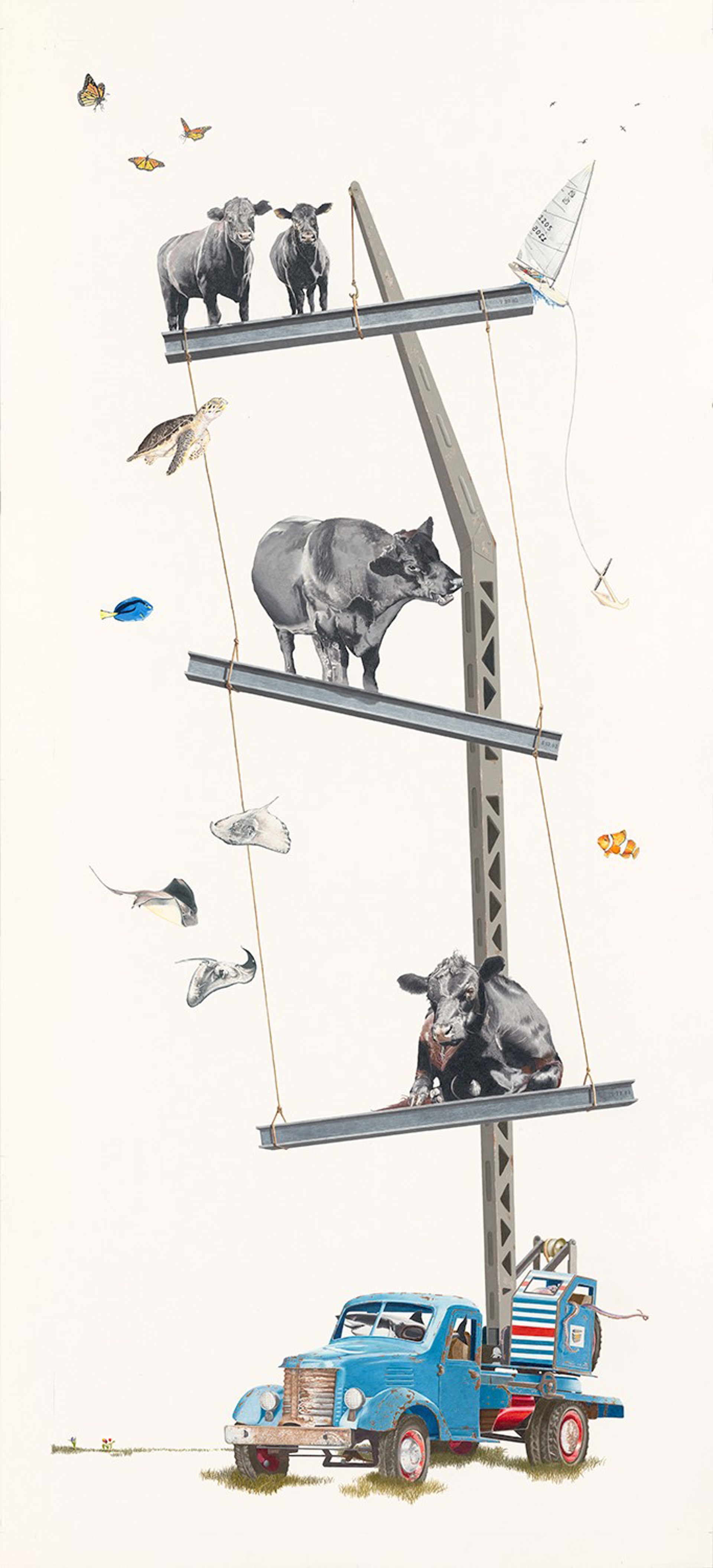 Joe Knows Unframed 3/4 size Print by Paul Van Heest