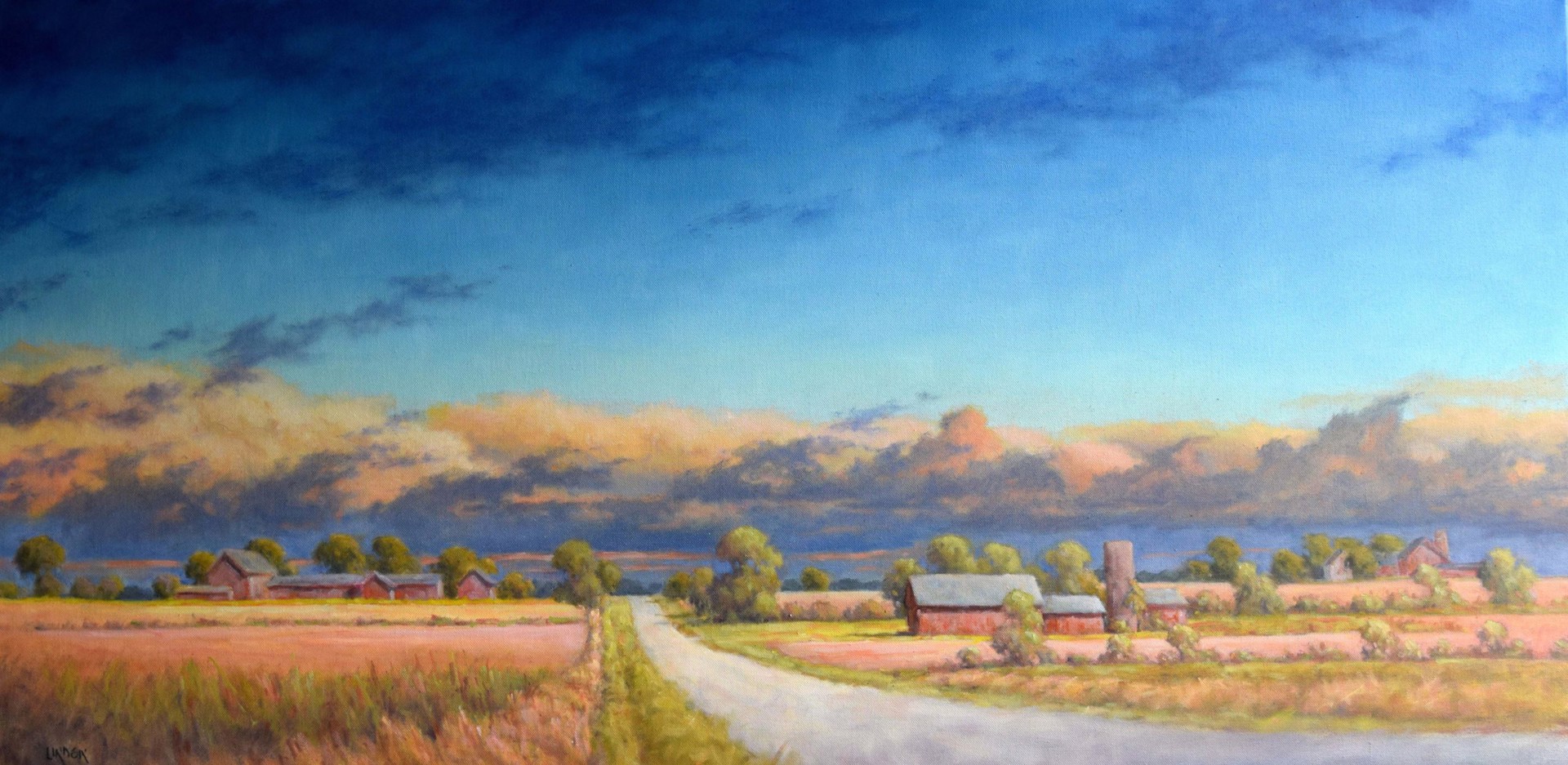 Afternoon on County Road EE by Tom Linden