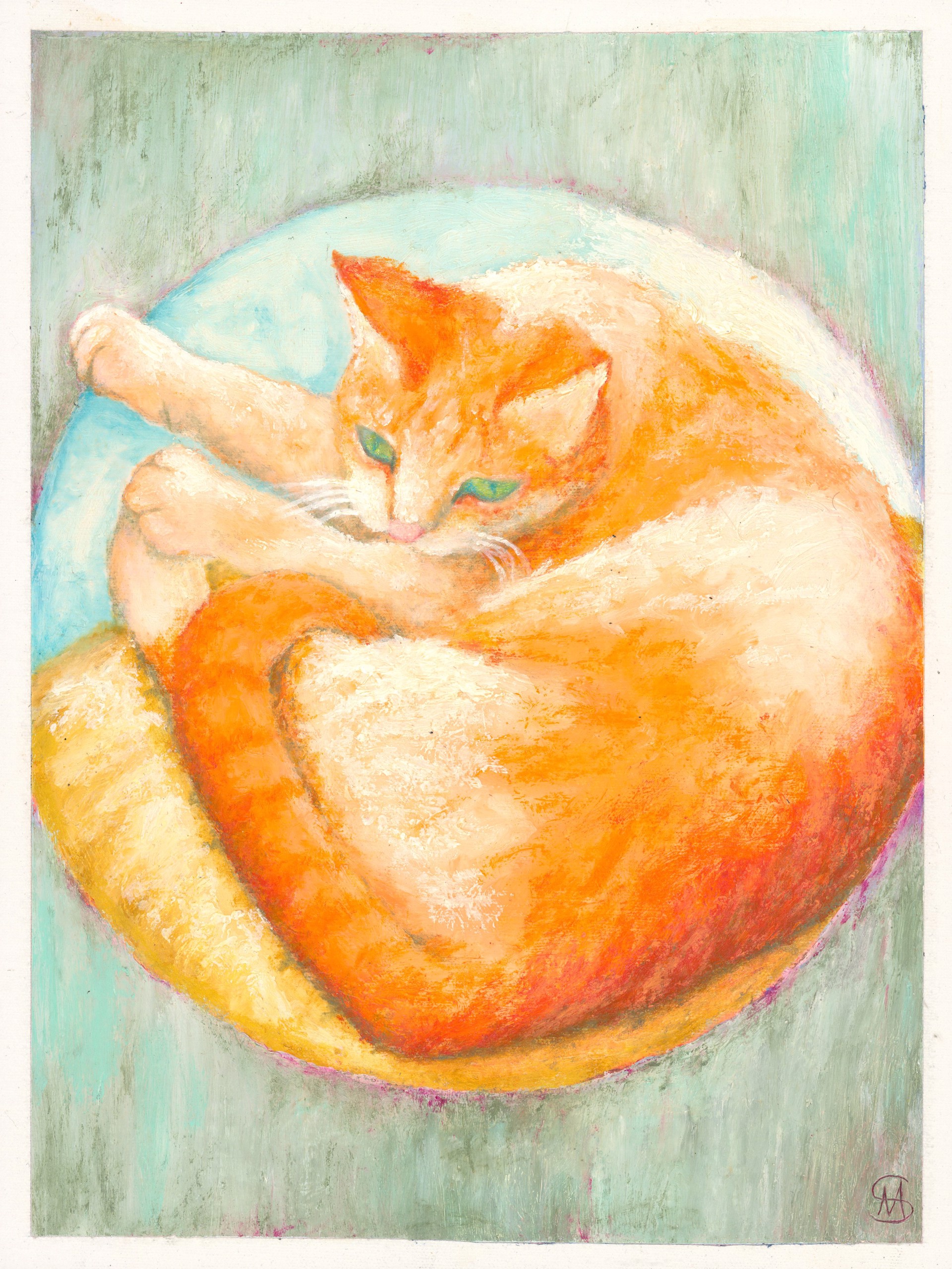 La Gata (FRAMED) by Marrimarra
