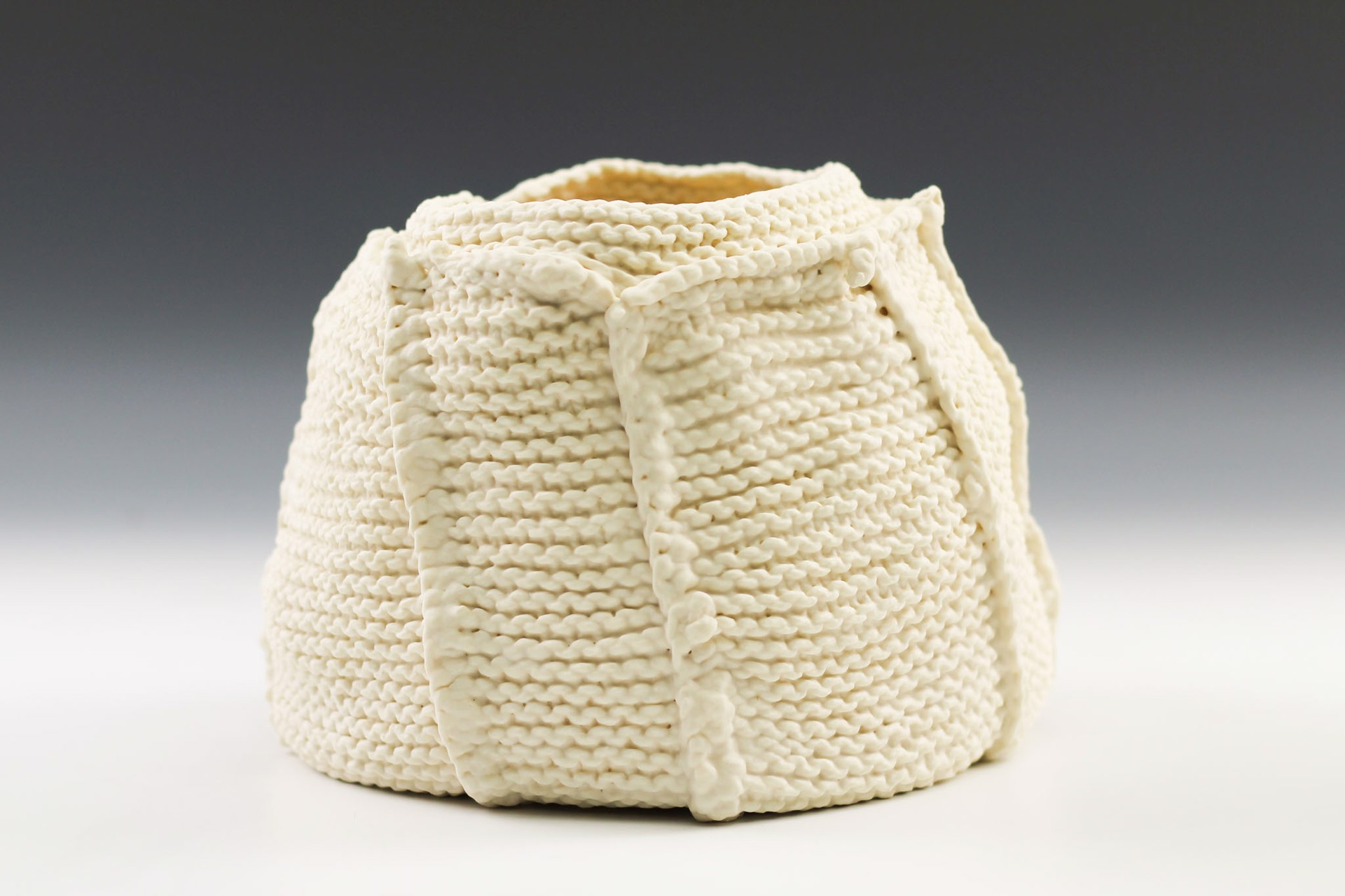 Garter Stitch Basket by Lisa Belsky
