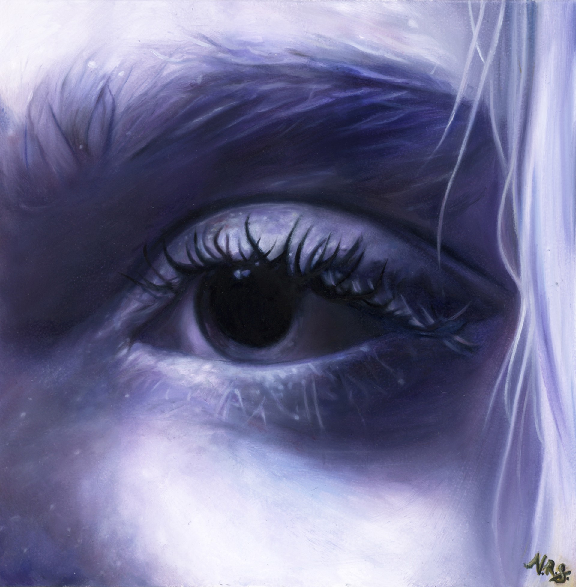 Violet Eye by Victoria Steel