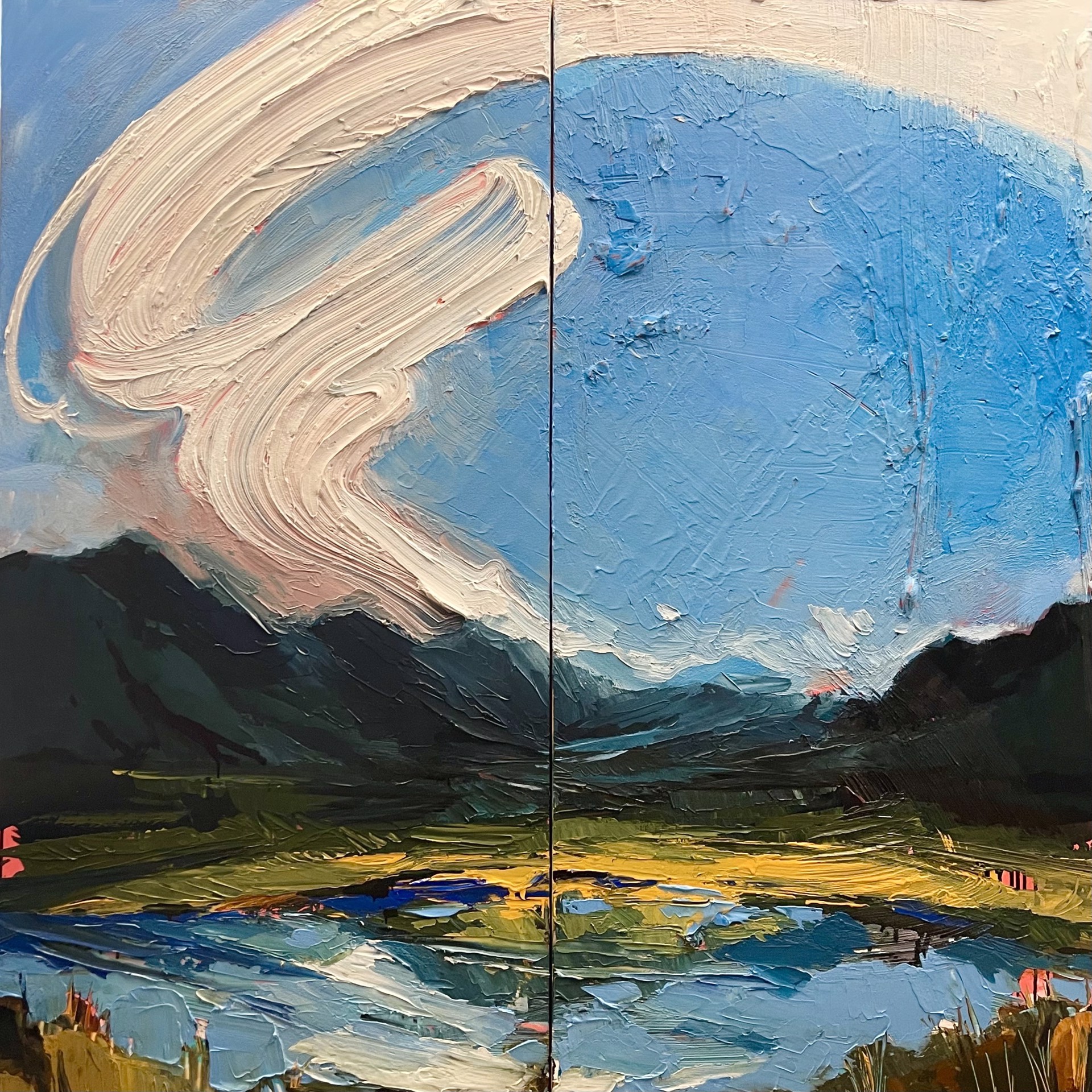 Back Country Views (Diptych) by SAMANTHA WILLIAMS-CHAPELSKY
