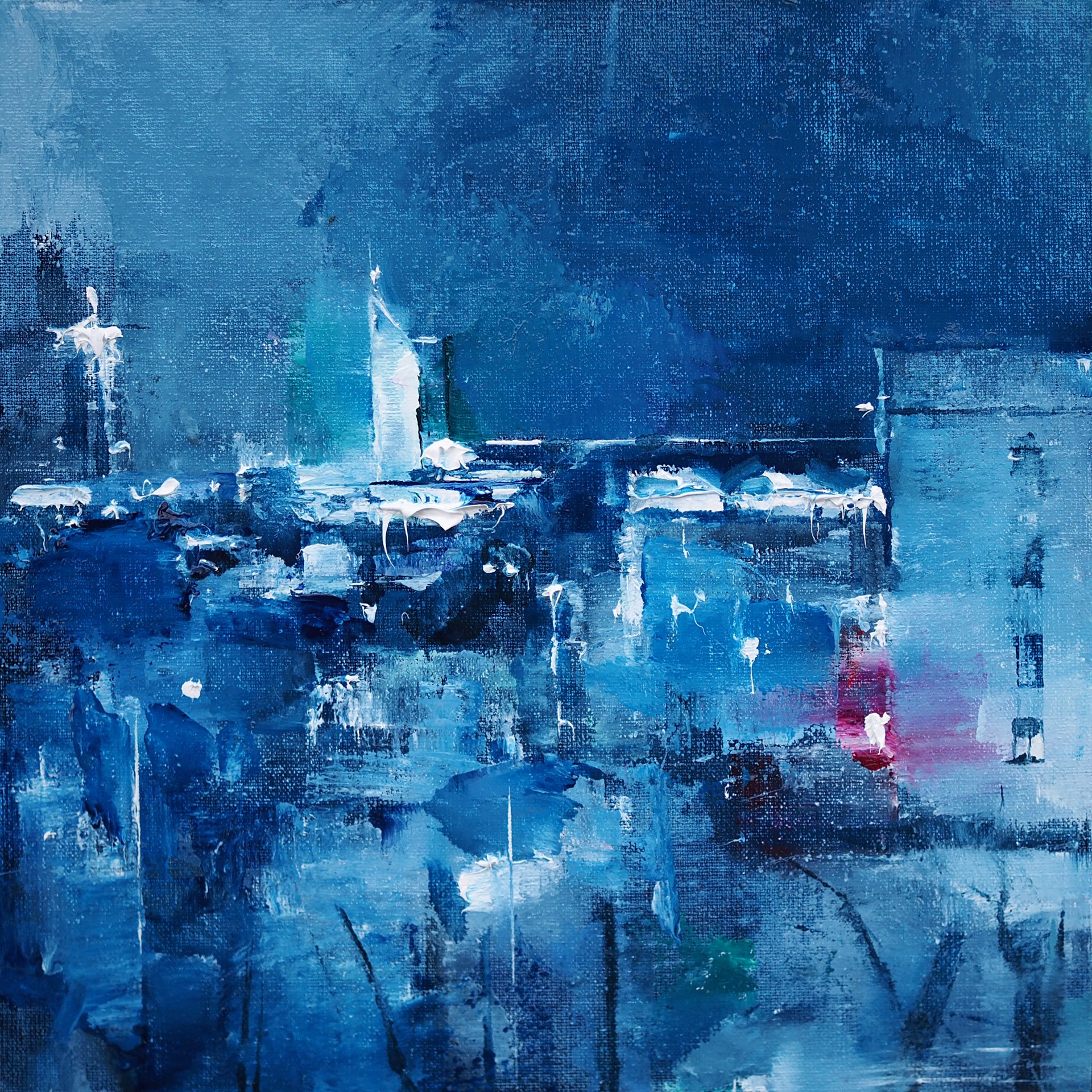 Blue Nights by Heiko Mattausch