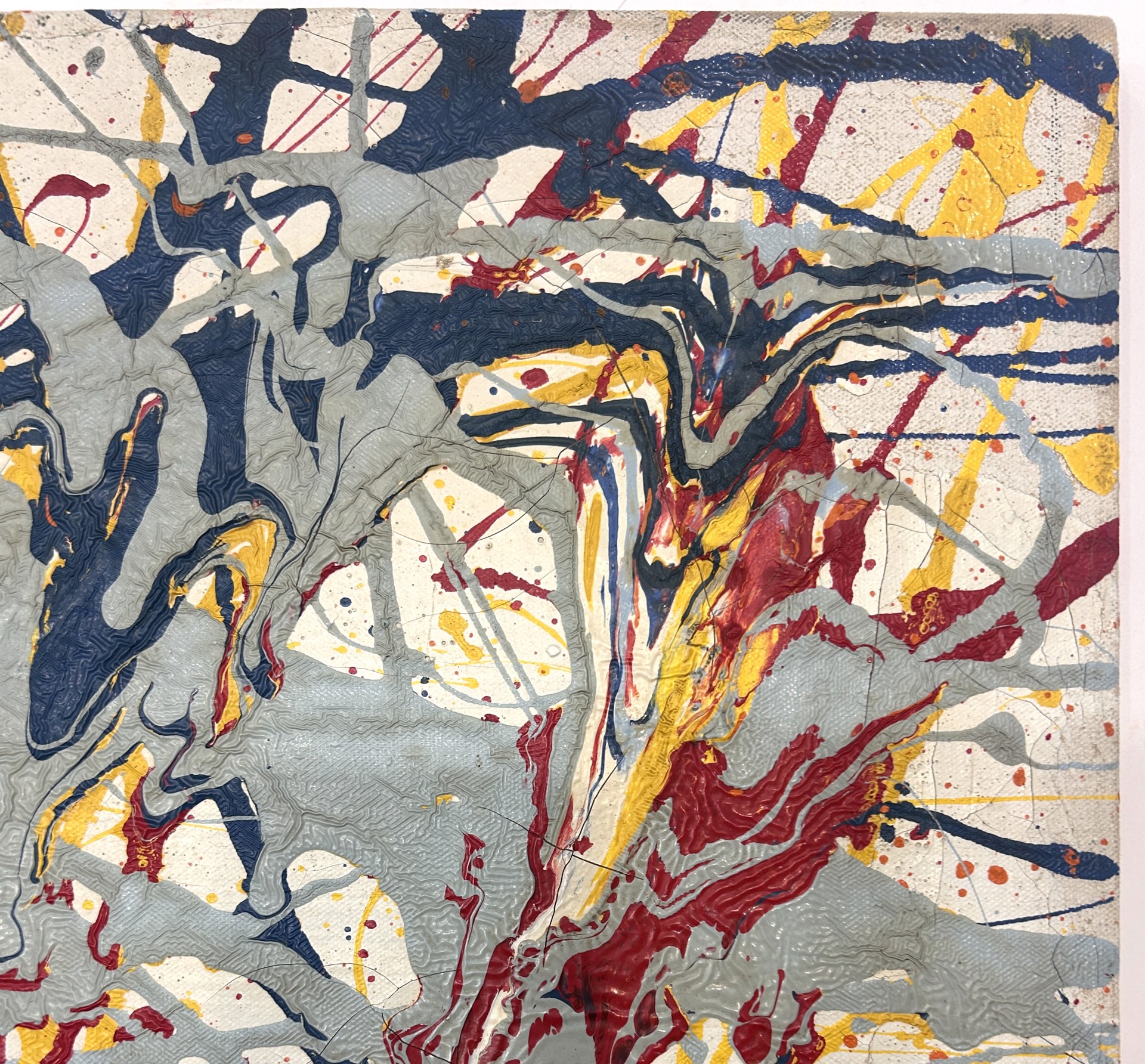 お値下げ❣️ヴィンテージ　抽象画 油彩画 Yamamoto Taro Yamamoto | Bakker Gallery