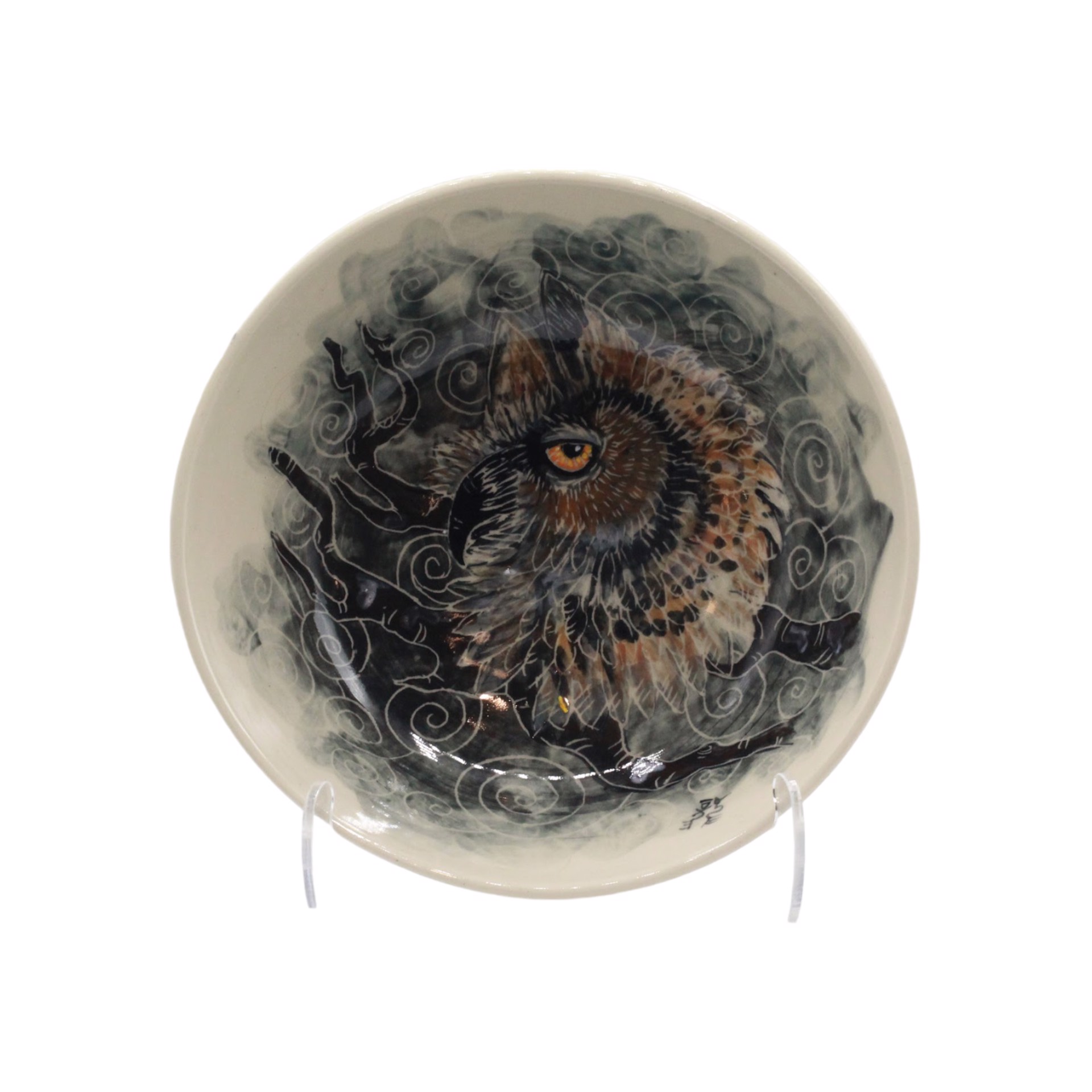 Medium Owl Bowl by Kim Filiaggi & Elizabeth Schowachert