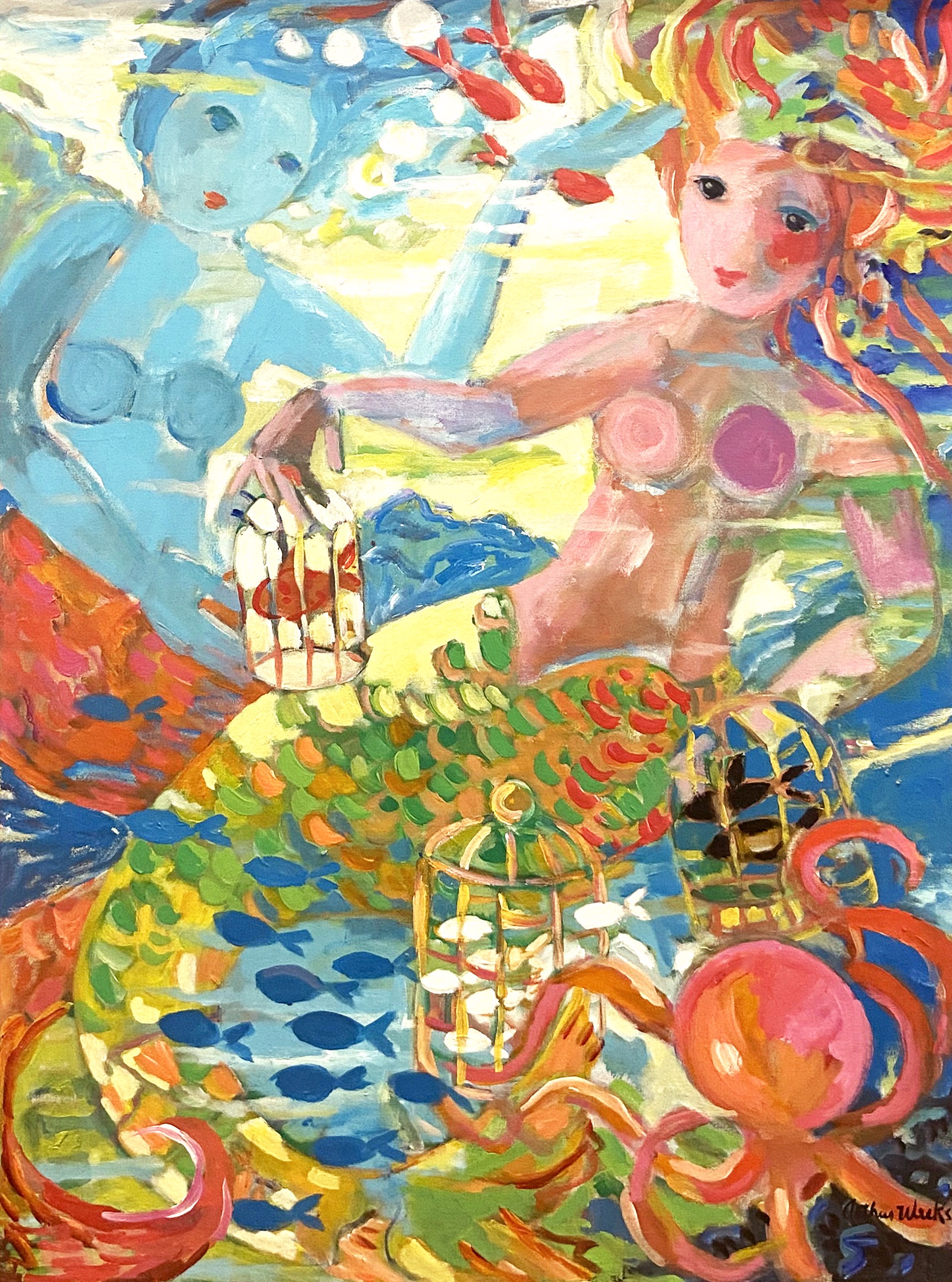 Mermaids by Arthur Weeks