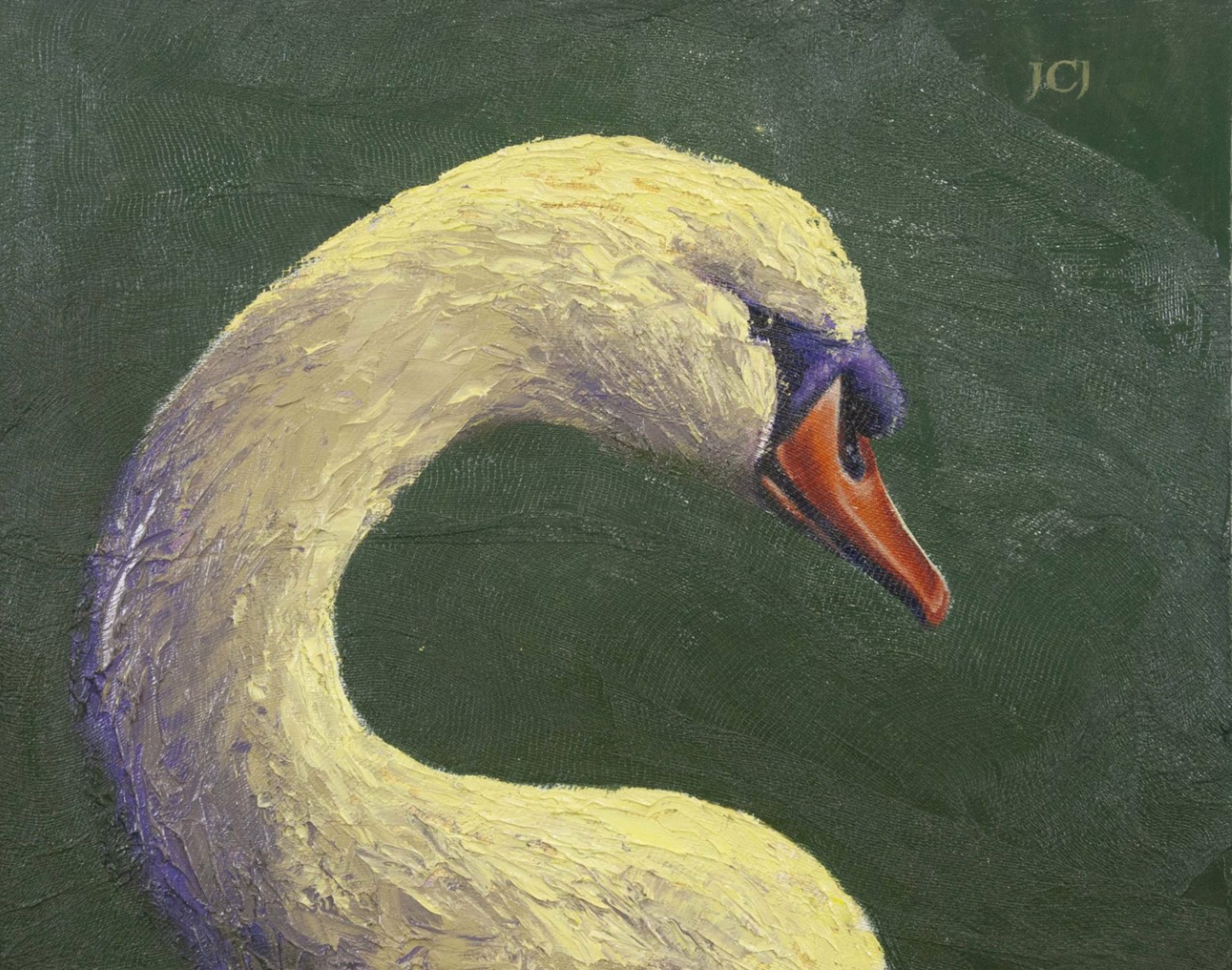 Swan by James Courtenay James