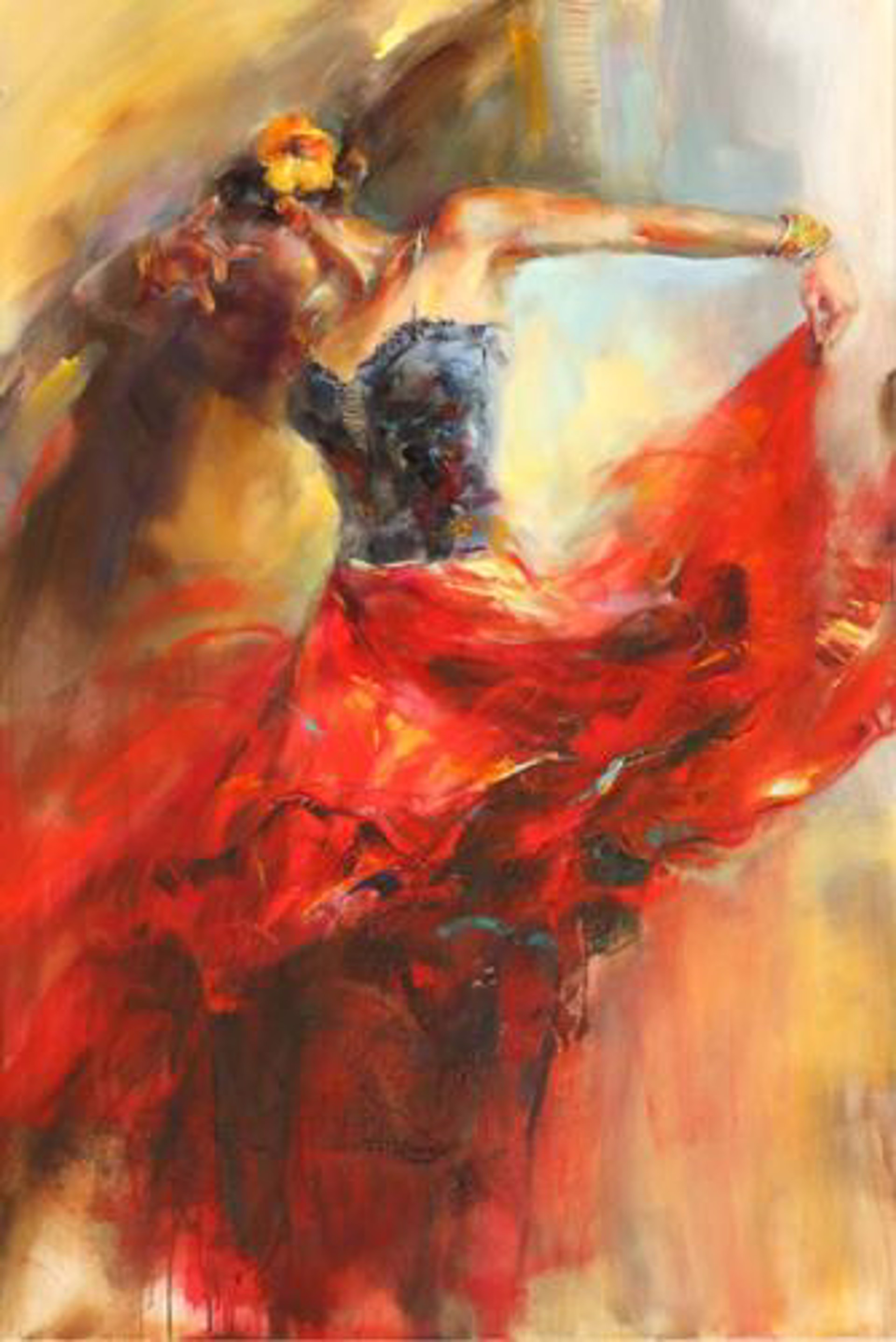 She Dances In Beauty 1 by Anna Razumovskaya