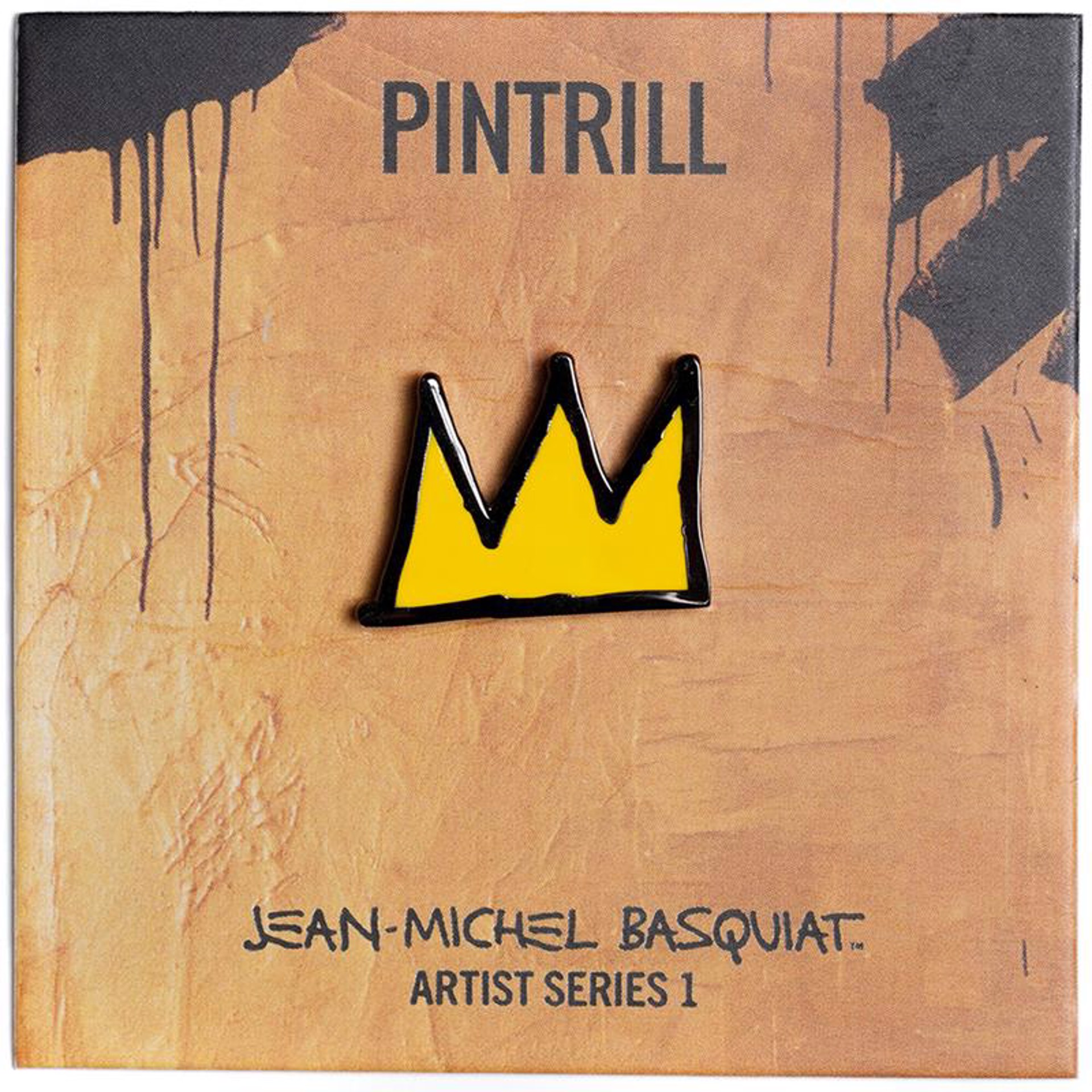 Jean-Michel Basquiat - Crown Pin by Jean-Michel Basquiat