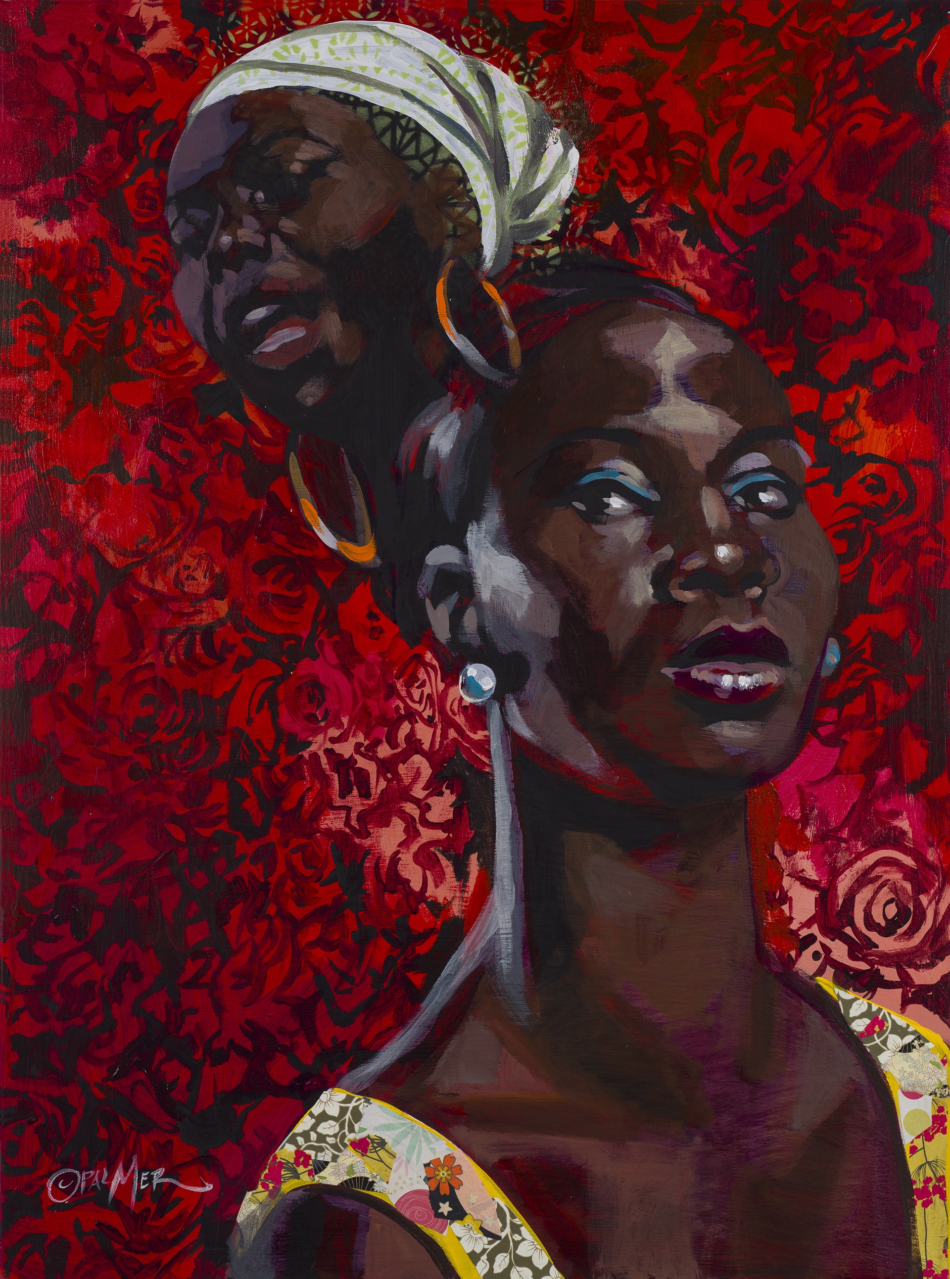 Duality Nina Simone by Charly Palmer