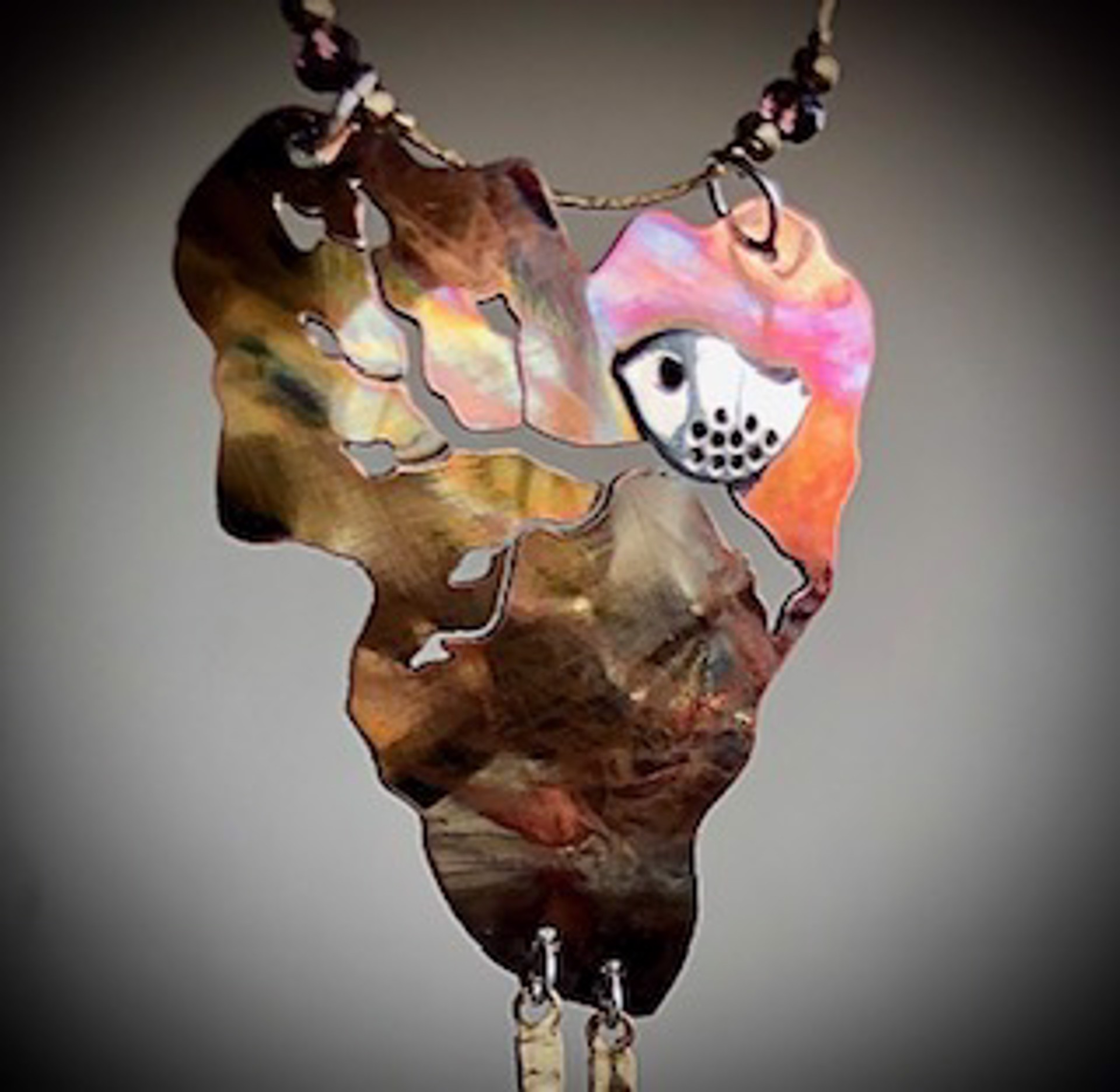 Necklace - Mixed Metals and  Sterling Silver - Assorted Designs by Vesta Abel
