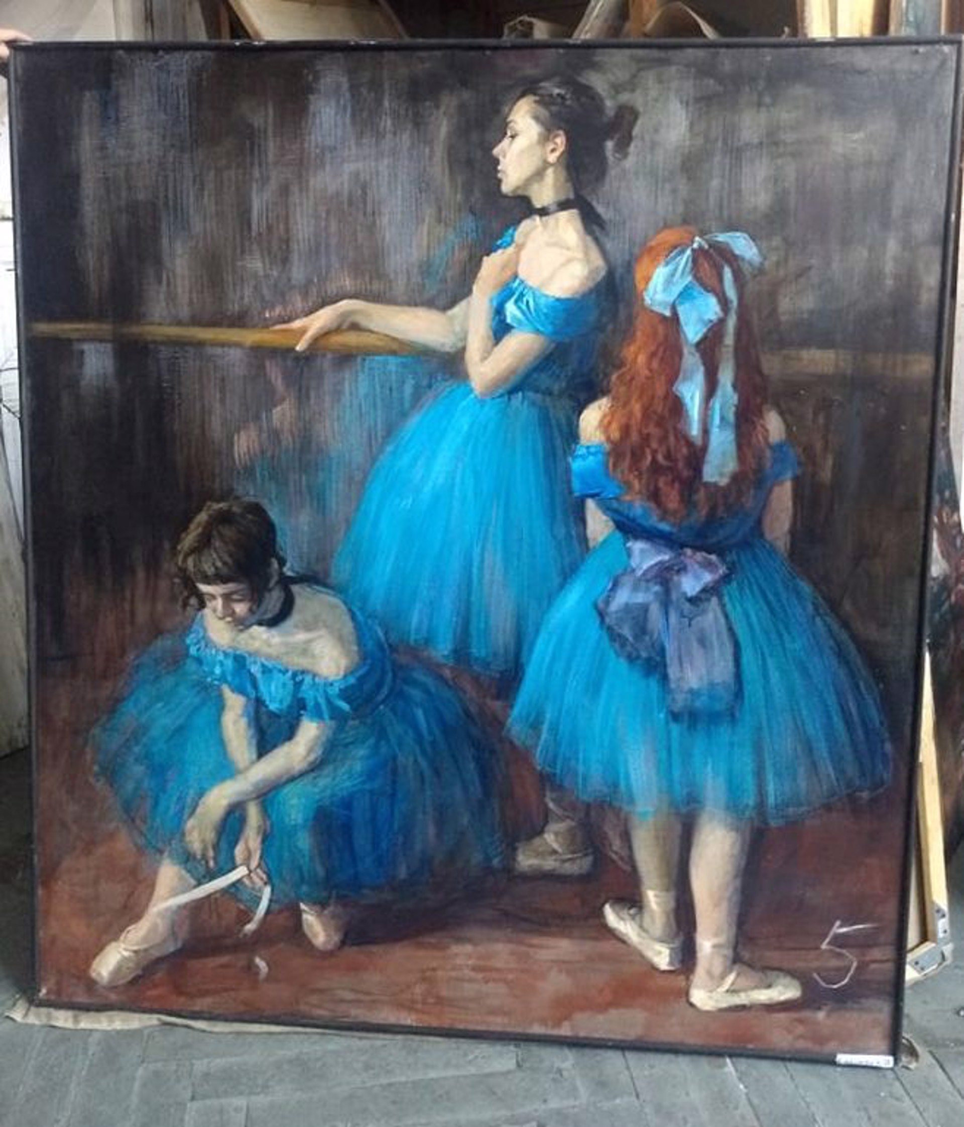 Ballerinas by Ksenia Saldaeva