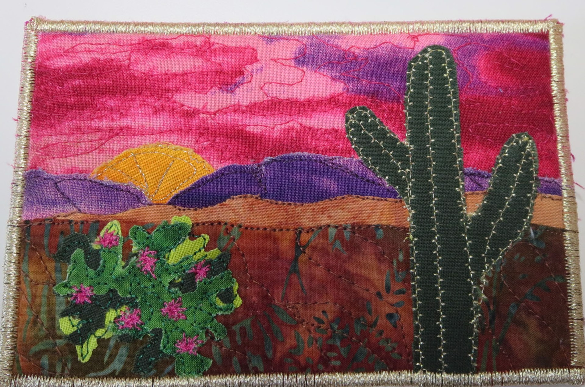 Cacti @ Sunset by Cheryl Langer