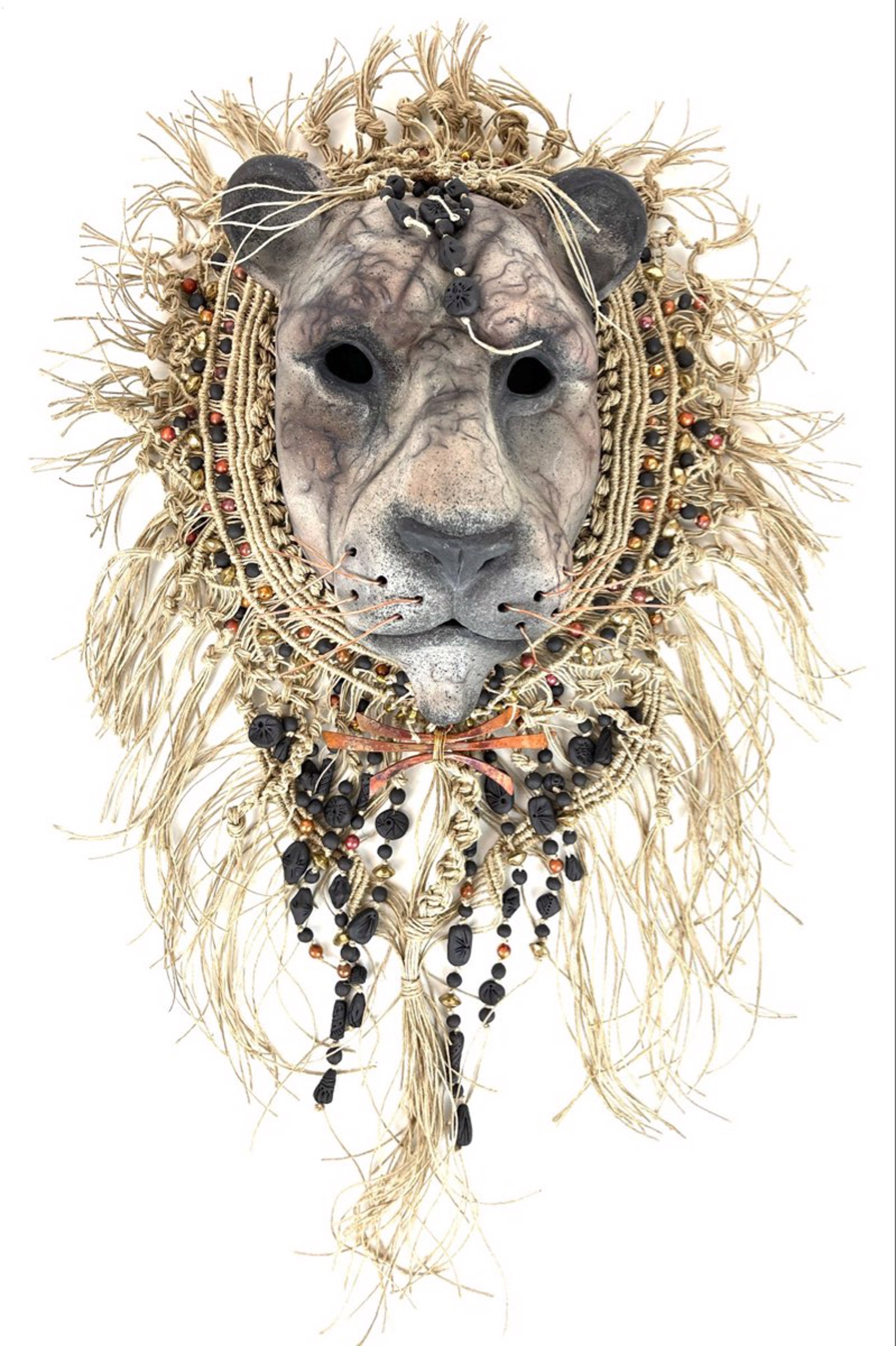 Lion Mask by Nancy Jacobsohn