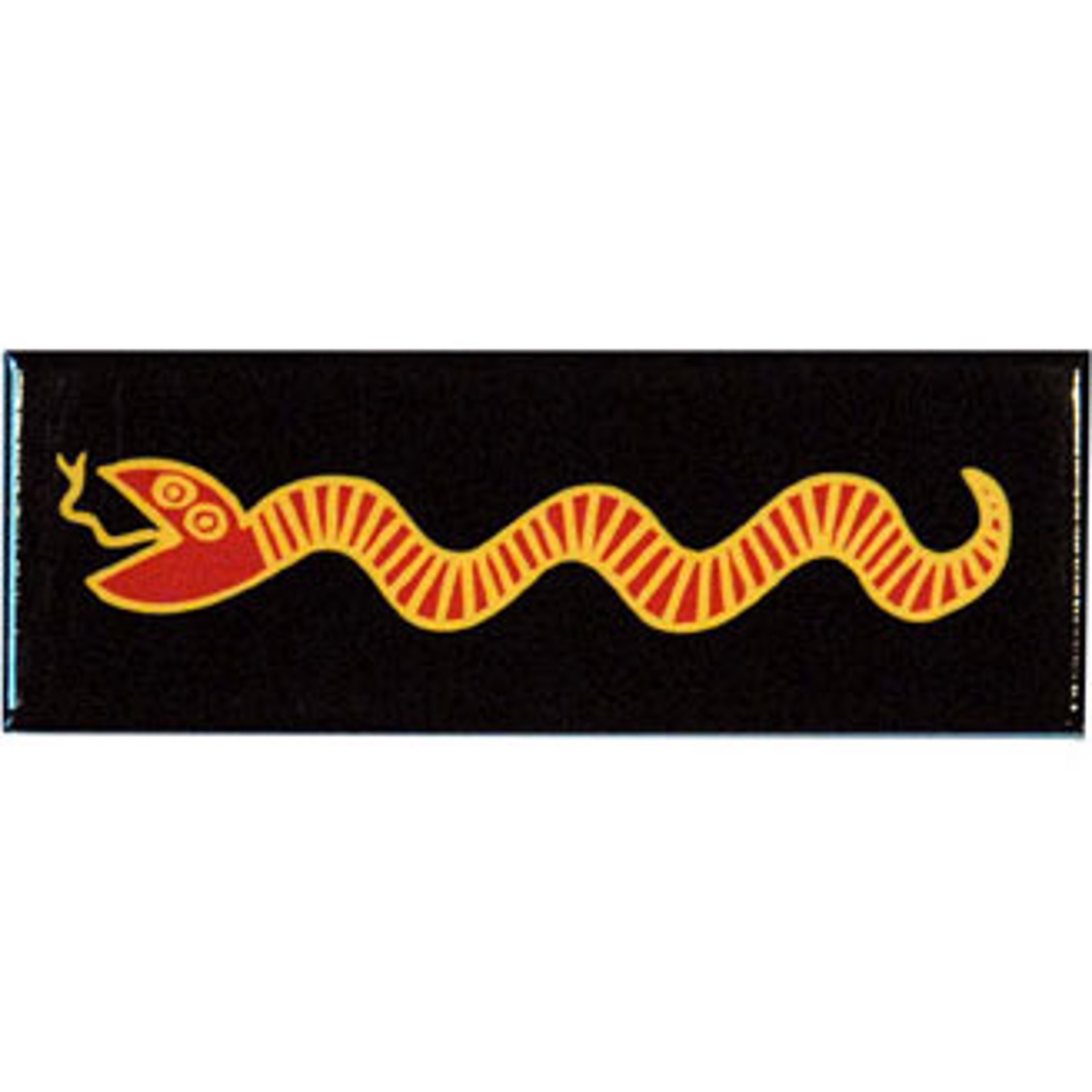Snake 4.5x1.5 Magnet by Keith Haring
