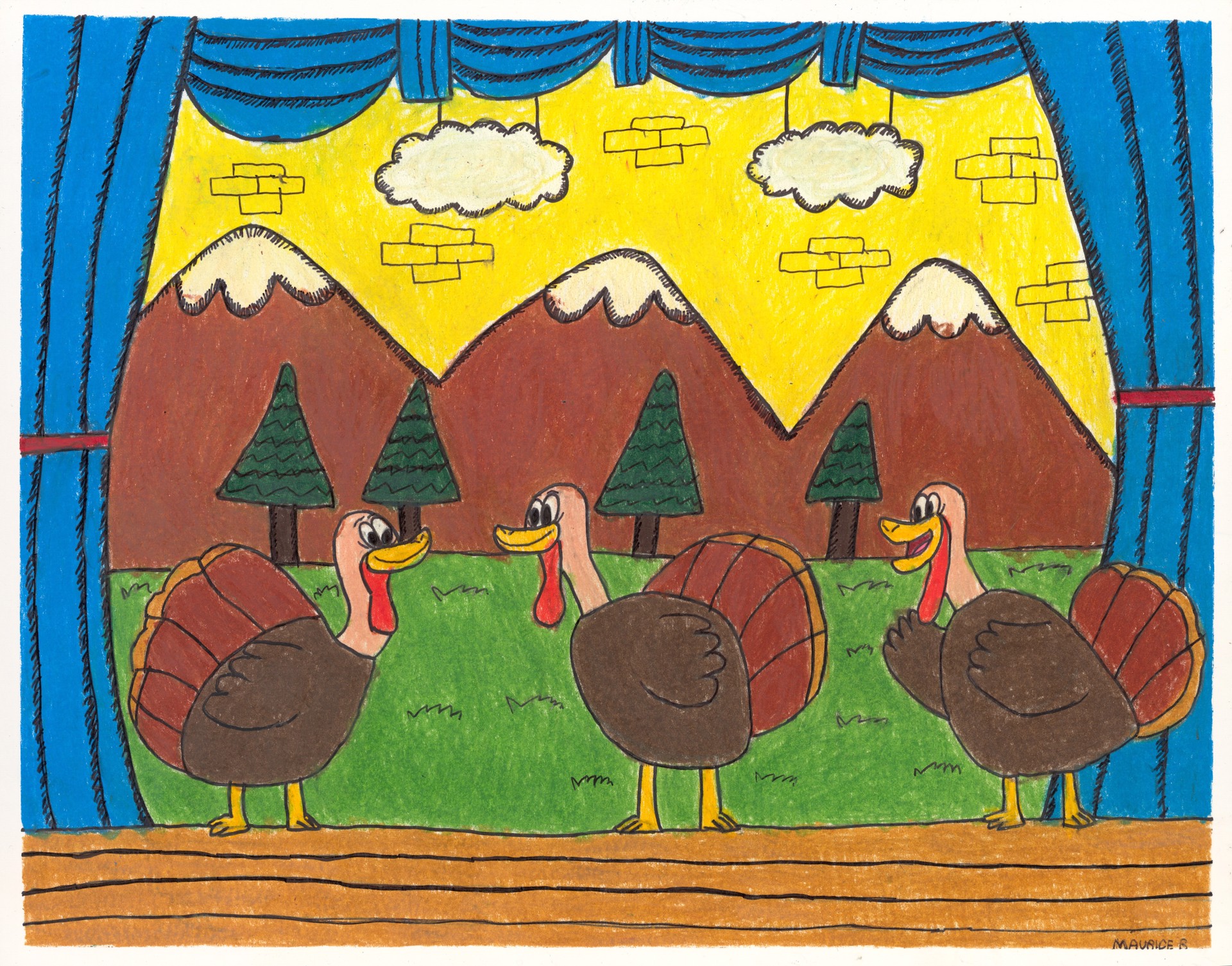 Turkey in Theater by Maurice Barnes