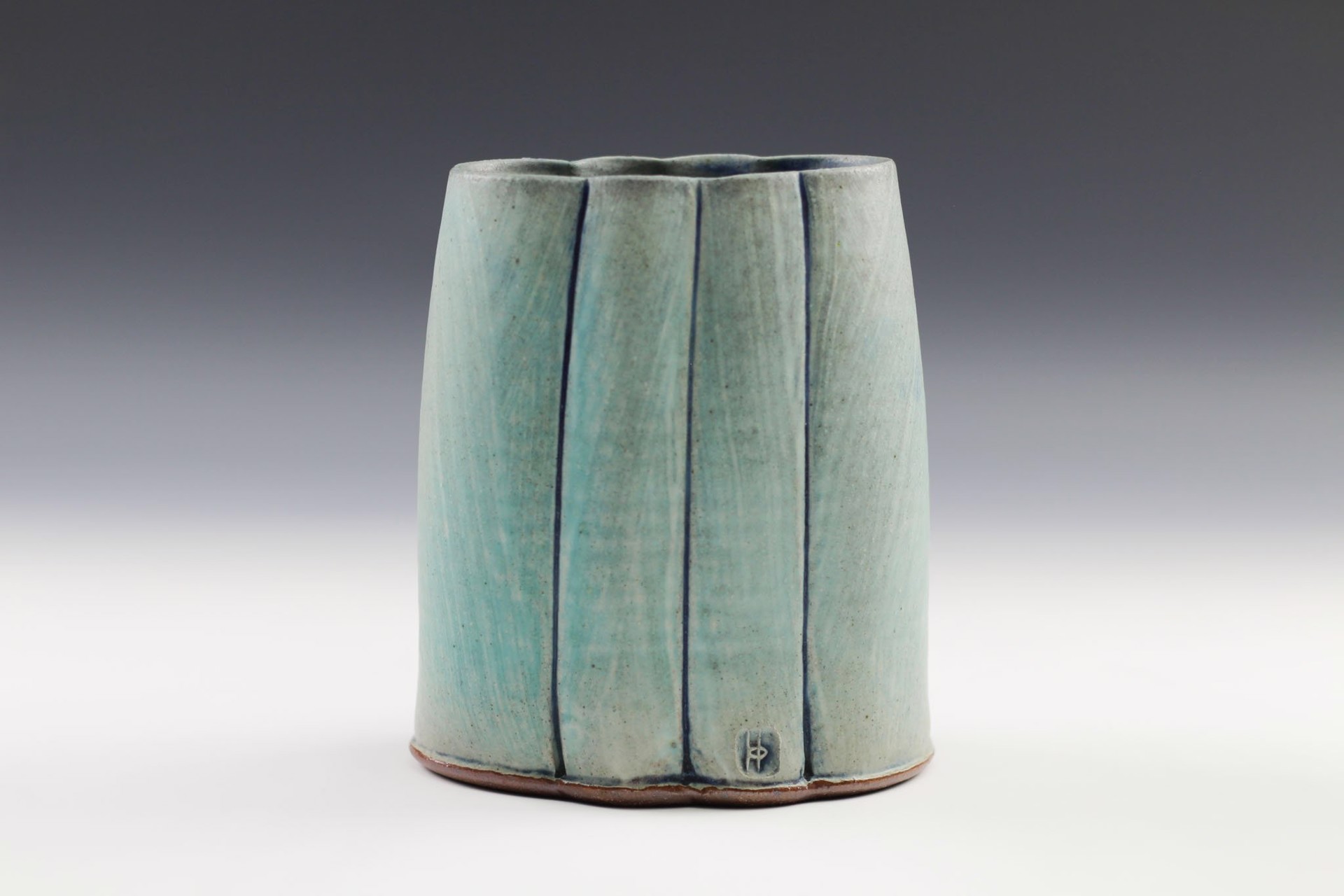 Oval Vase by Karl Borgeson
