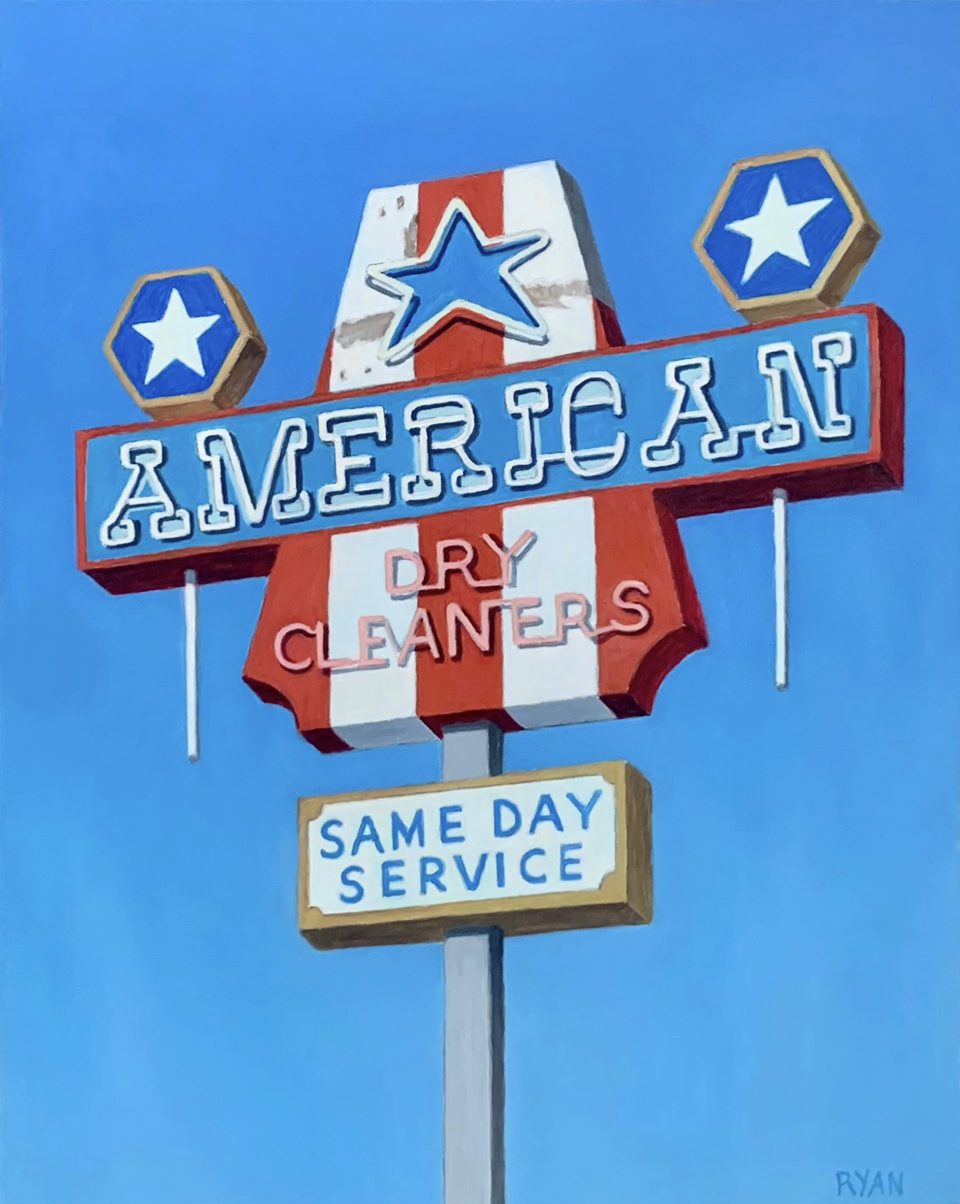 American Dry Cleaners by Kate Ryan