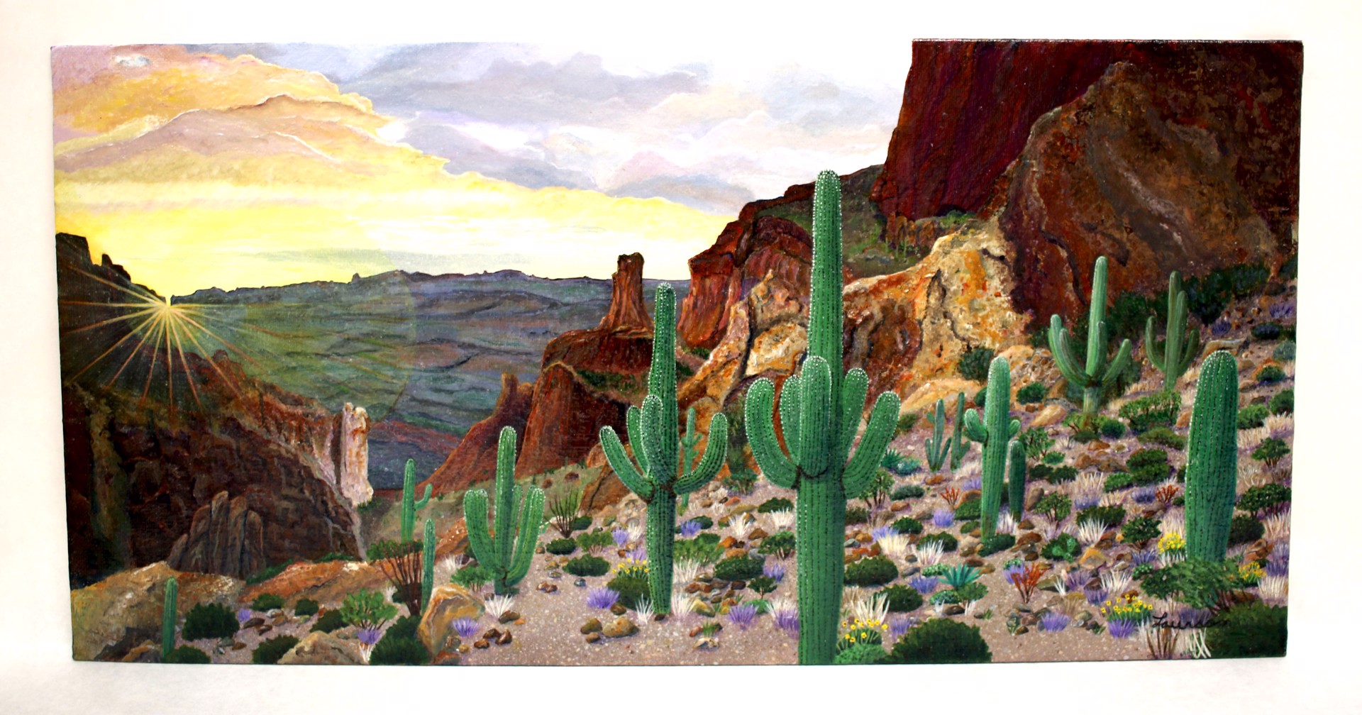 Saguaro Sunrise by Eric Laurson