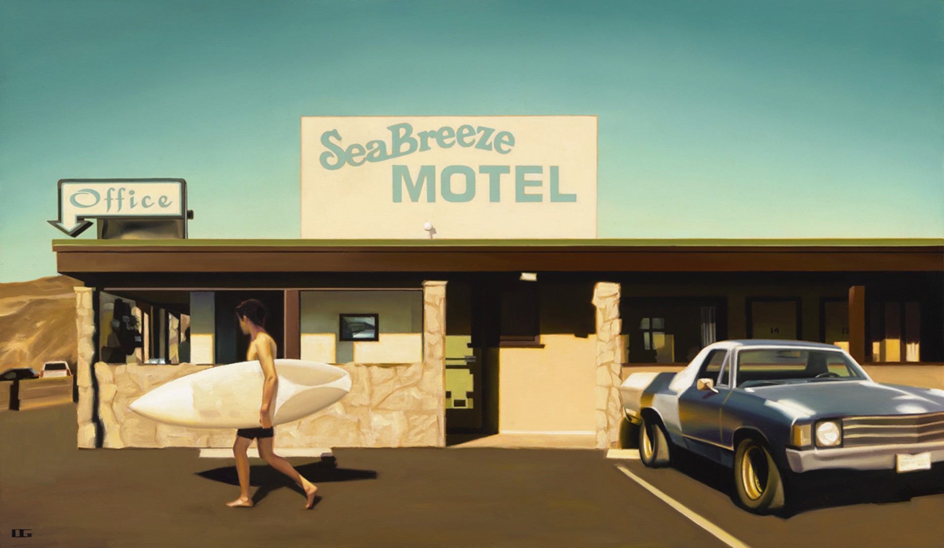 Sea Breeze Motel by Carrie Graber