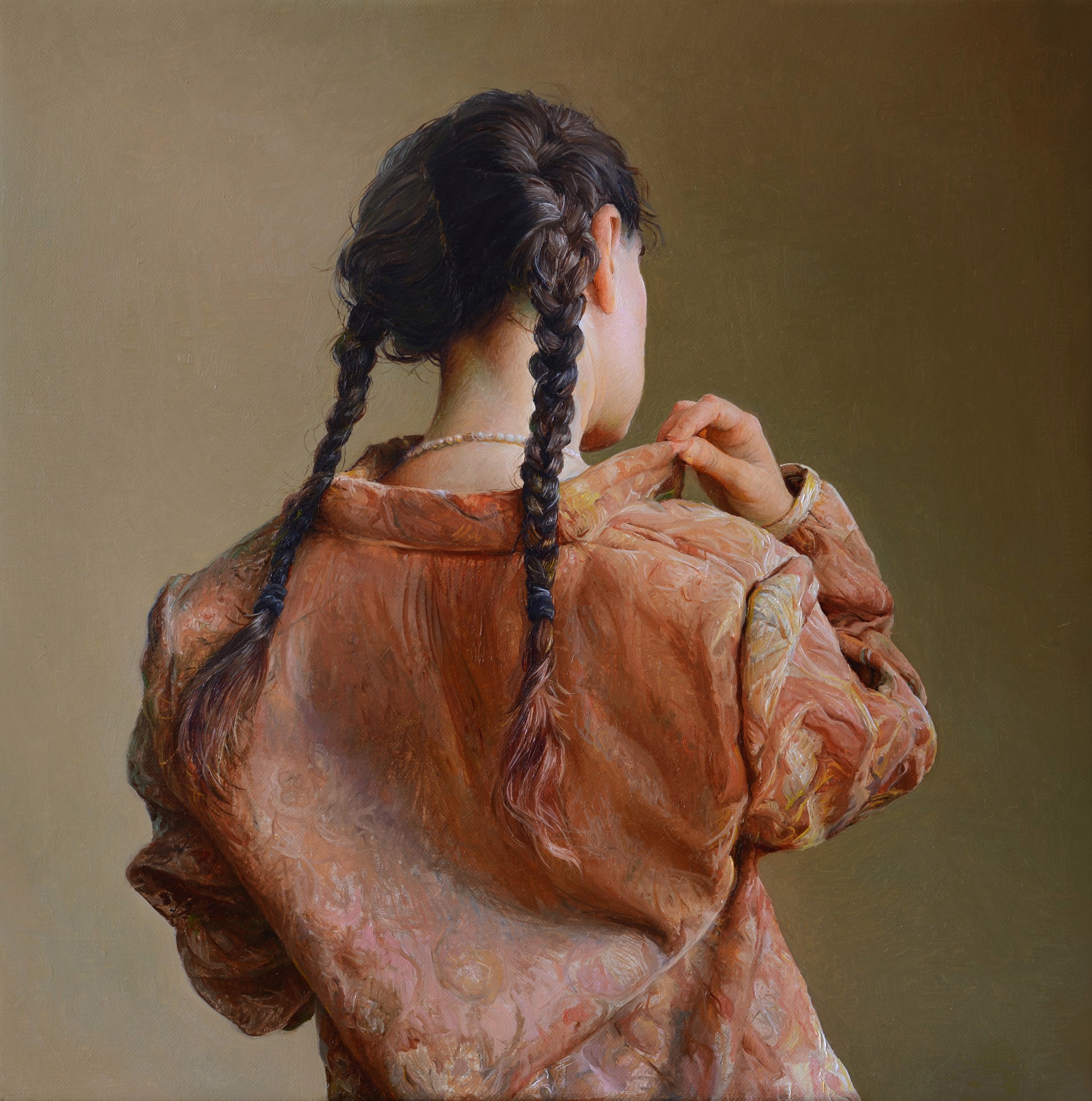 Coat and Pearls by Serge Marshennikov | Gallery 1261