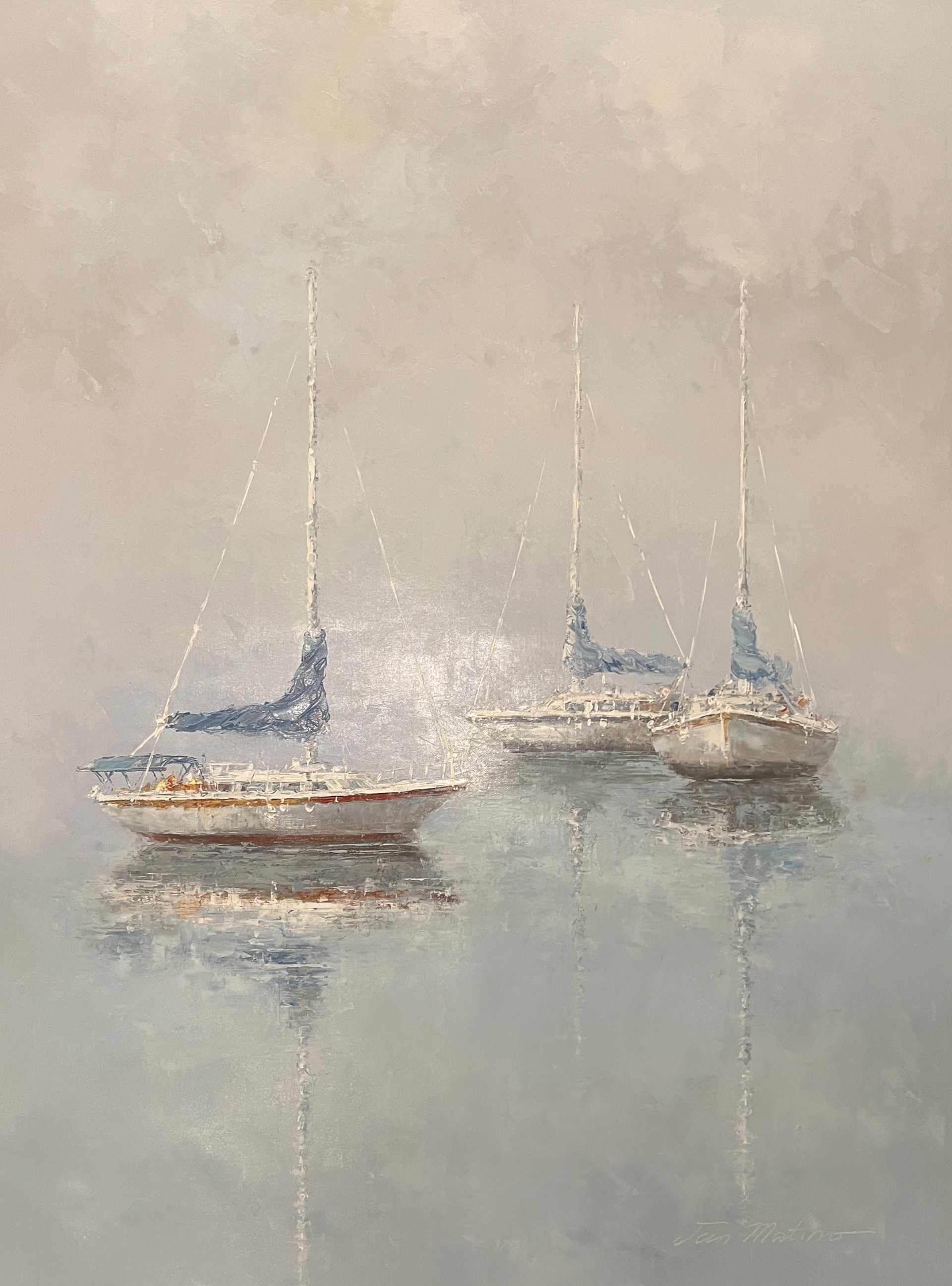 MISTY HARBOR II by VAN MATINO