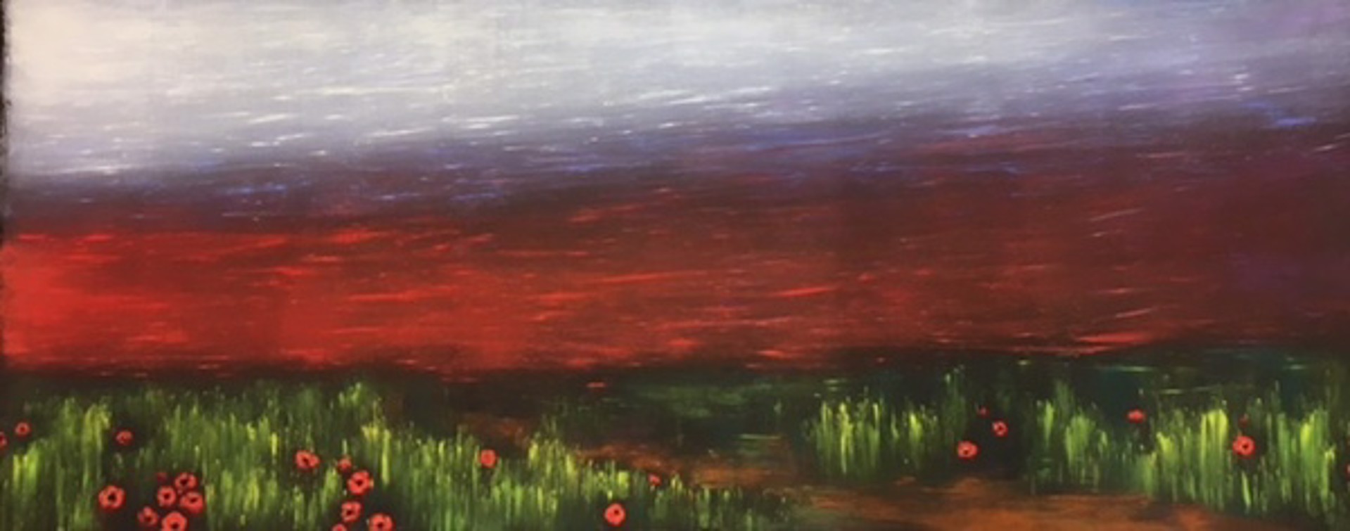 Crimson Sky by Julie Hansen
