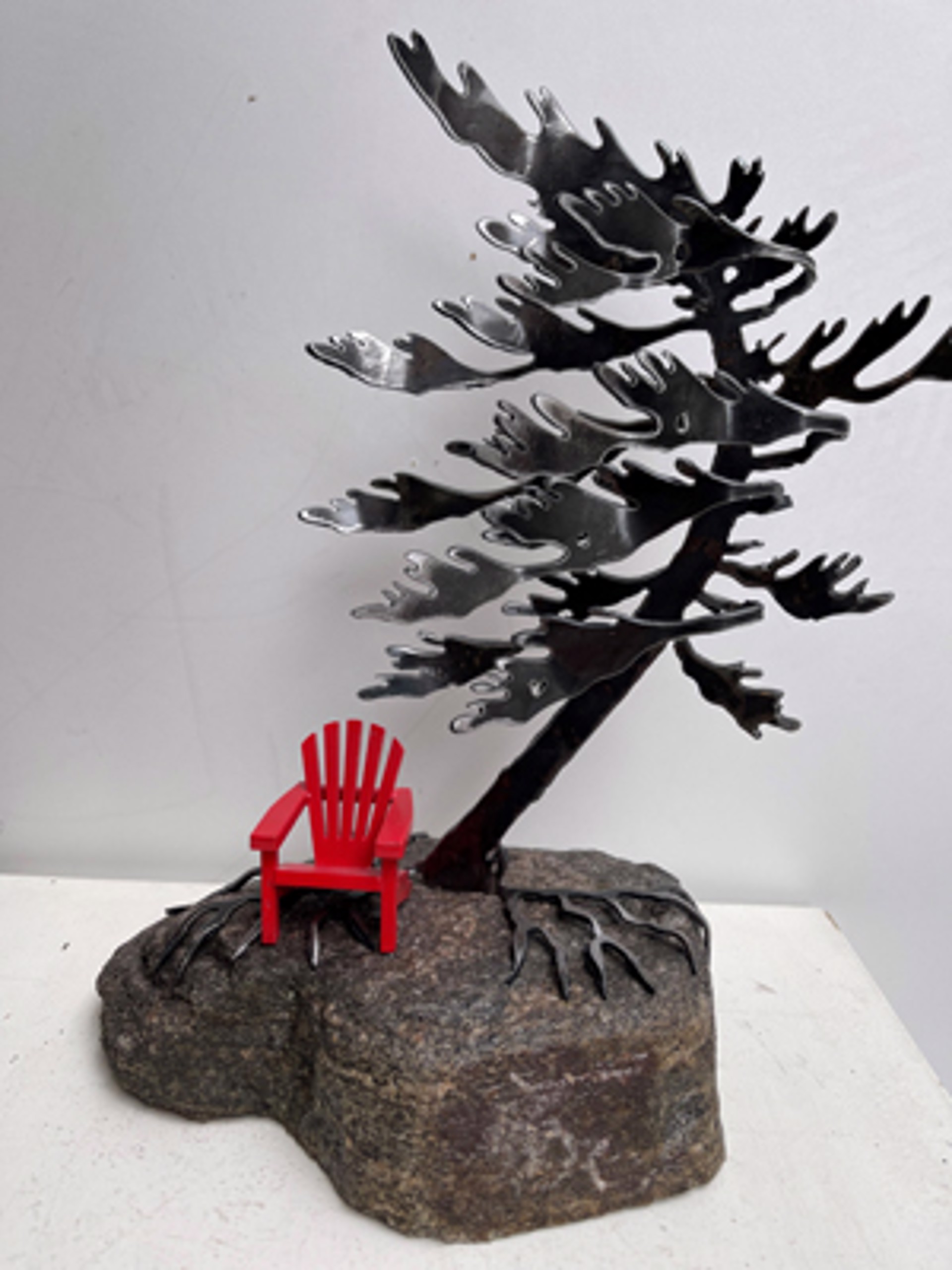 One Windswept Pine - 1 Chair 660068 by Cathy Mark