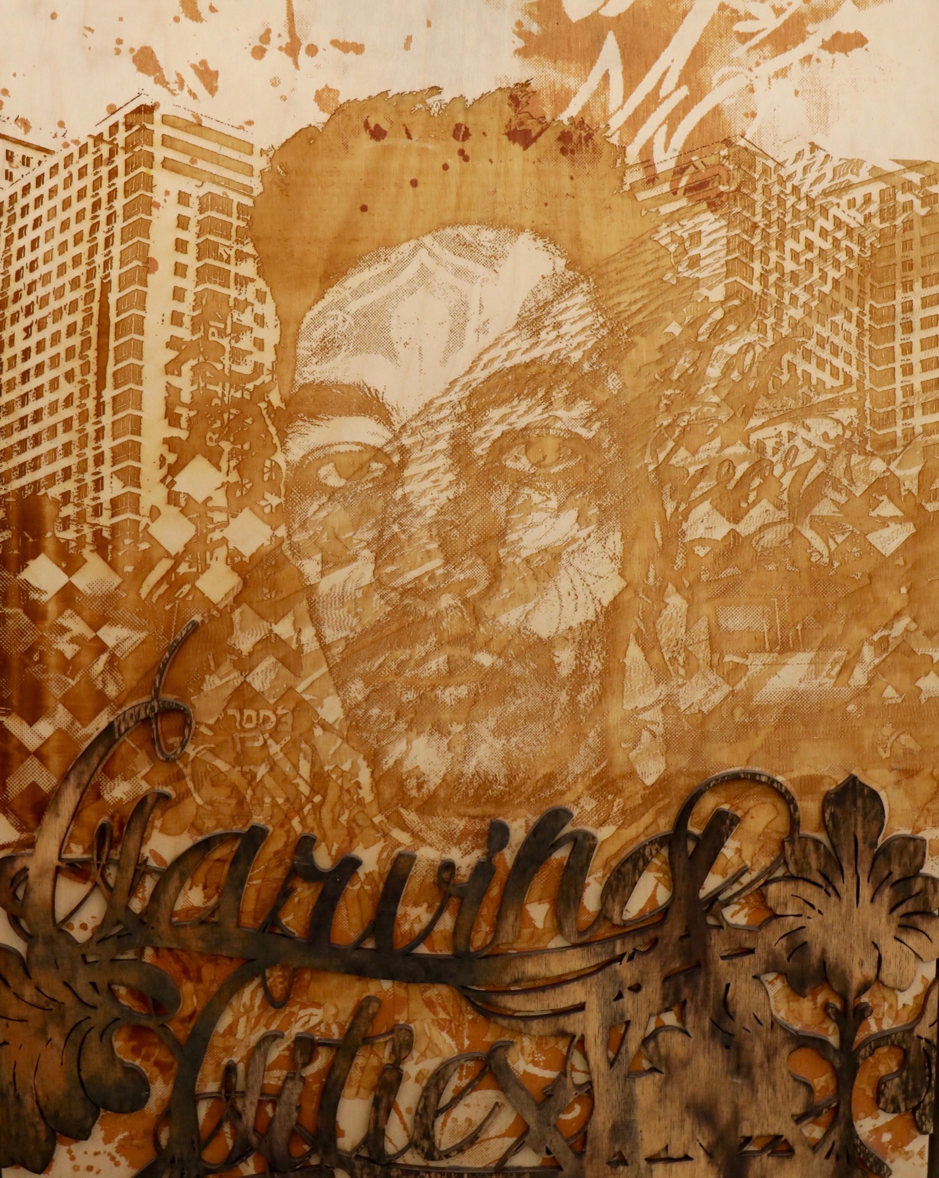 Carving Cities by Vhils (Alexandre Farto)