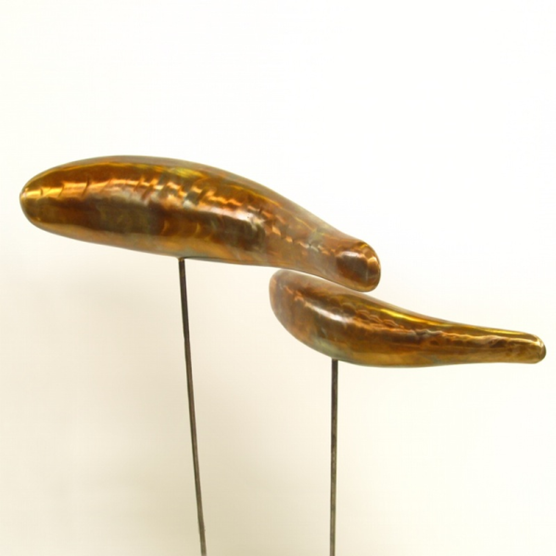 Schooling Fish - Large Bronze by Jesse Meyer