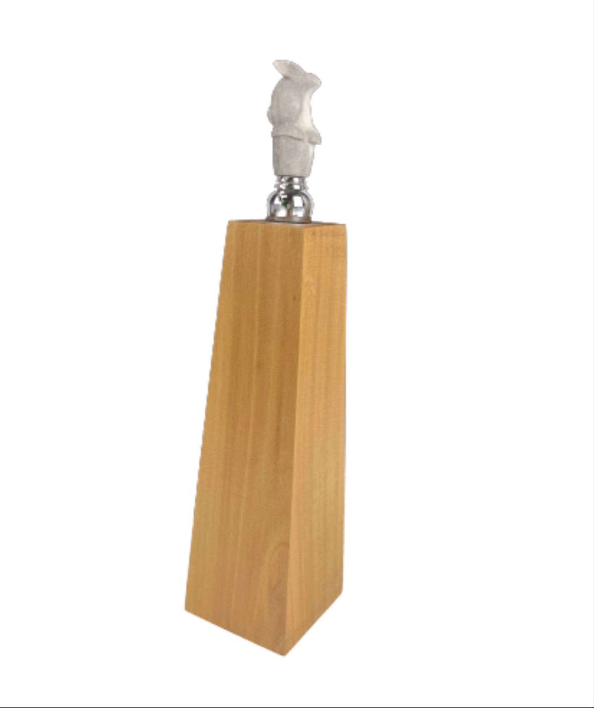Bunny Wine Stopper with Stand by Traci Rhoades