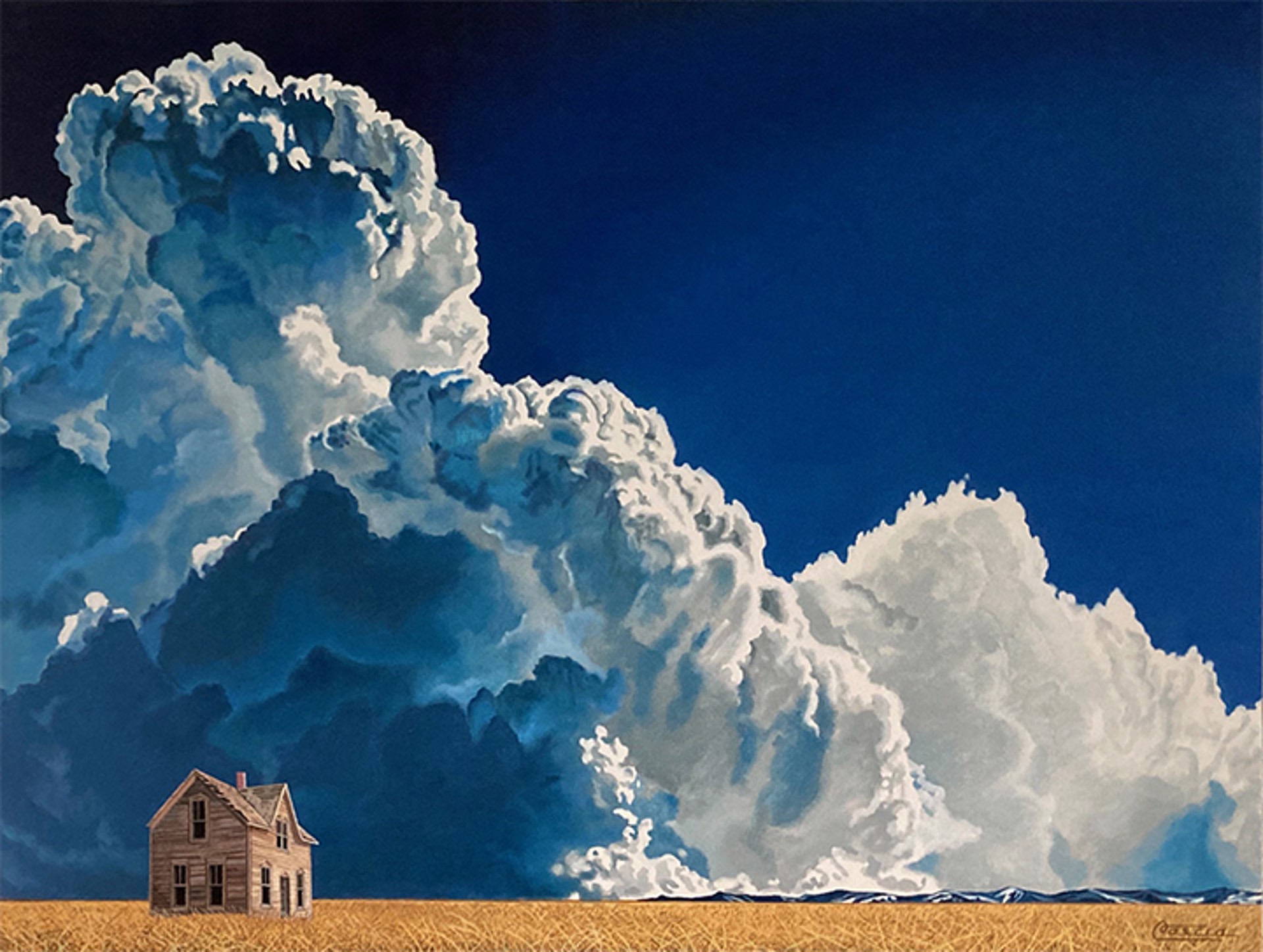 Ridge Clouds by Bruce Cascia