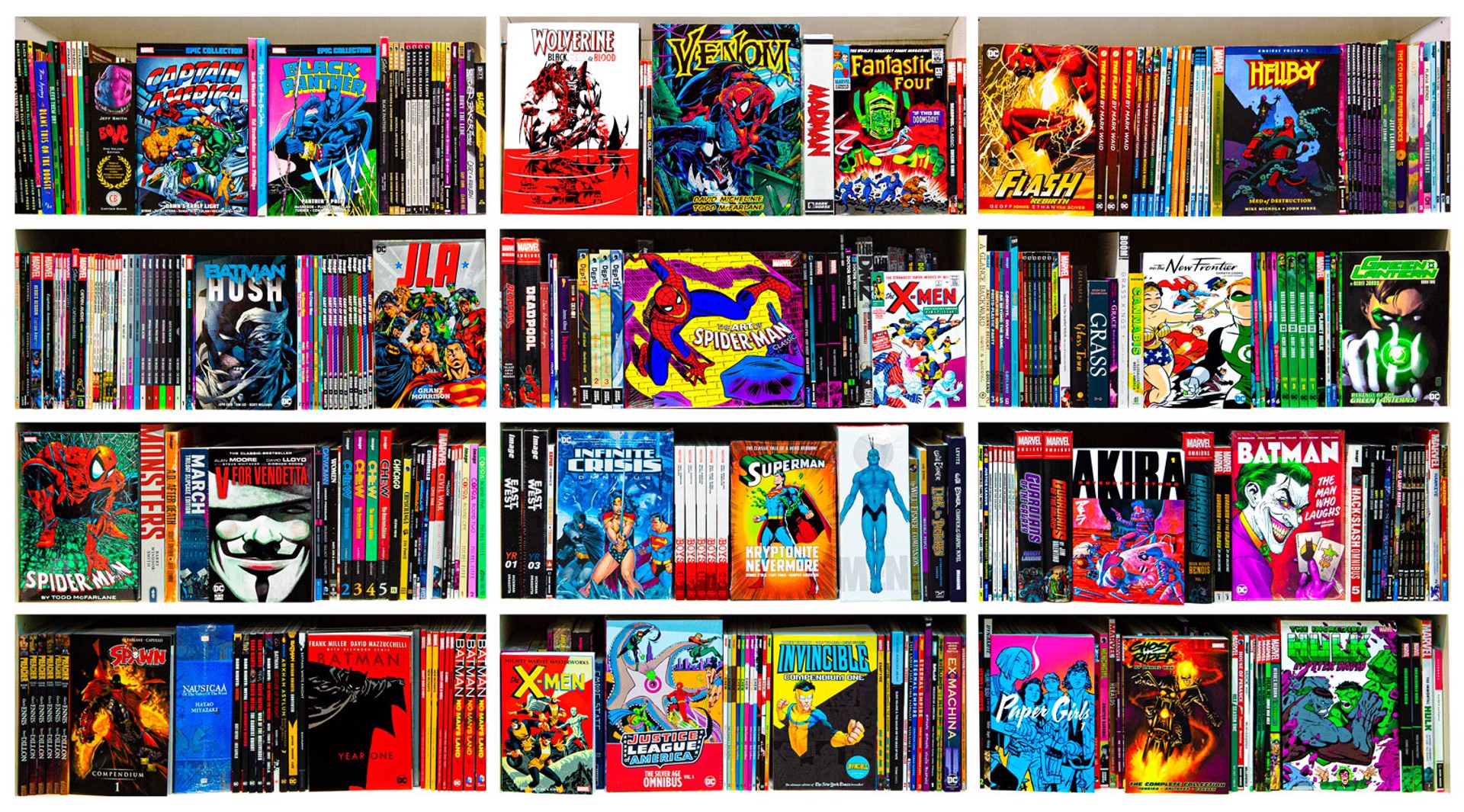 Comic Bookscape (Other sizes available Upon Request) by SQRA (AKA Cedric Sequerra)