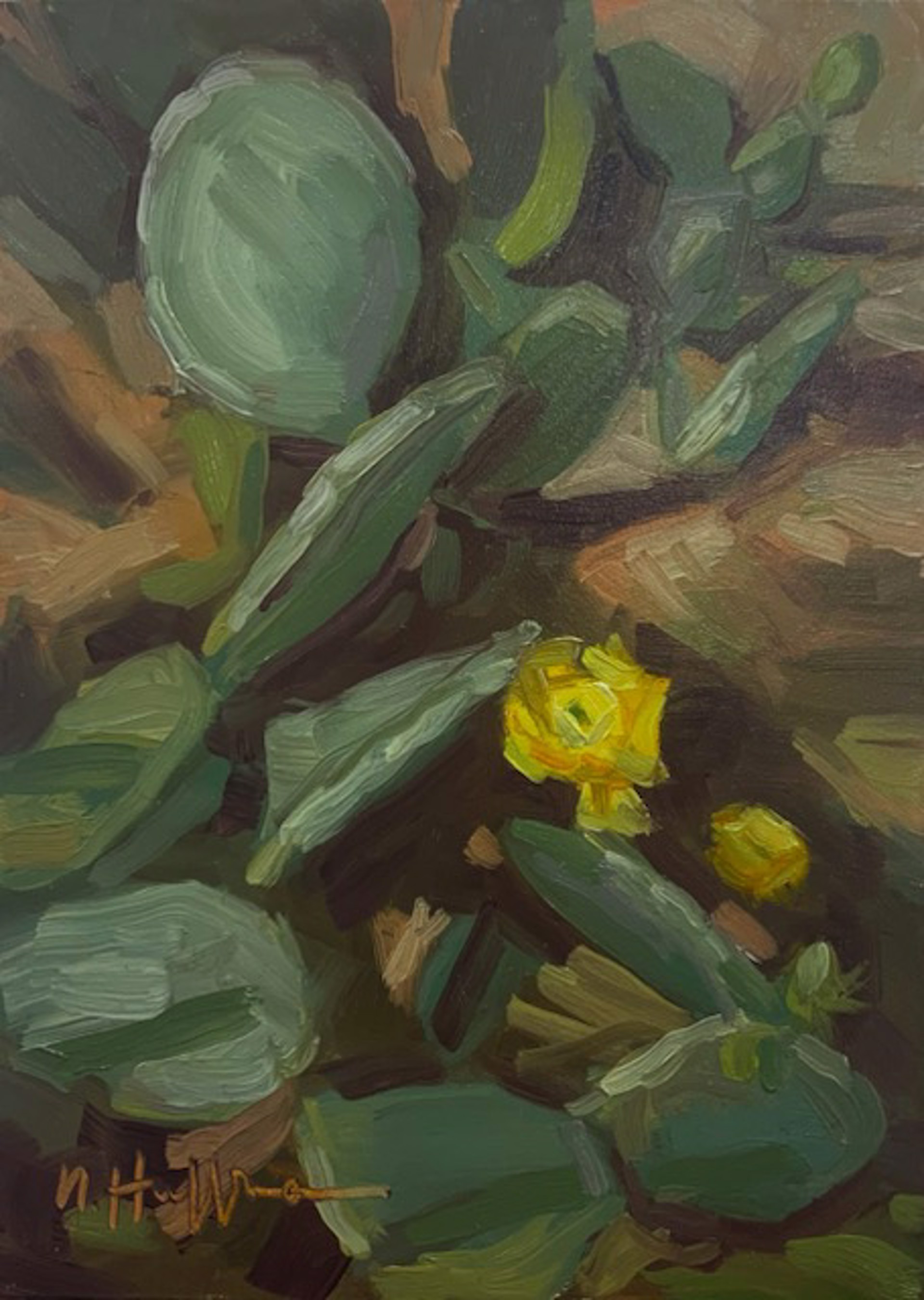PRICKLY PEAR PATTERN by Nancy Huffman