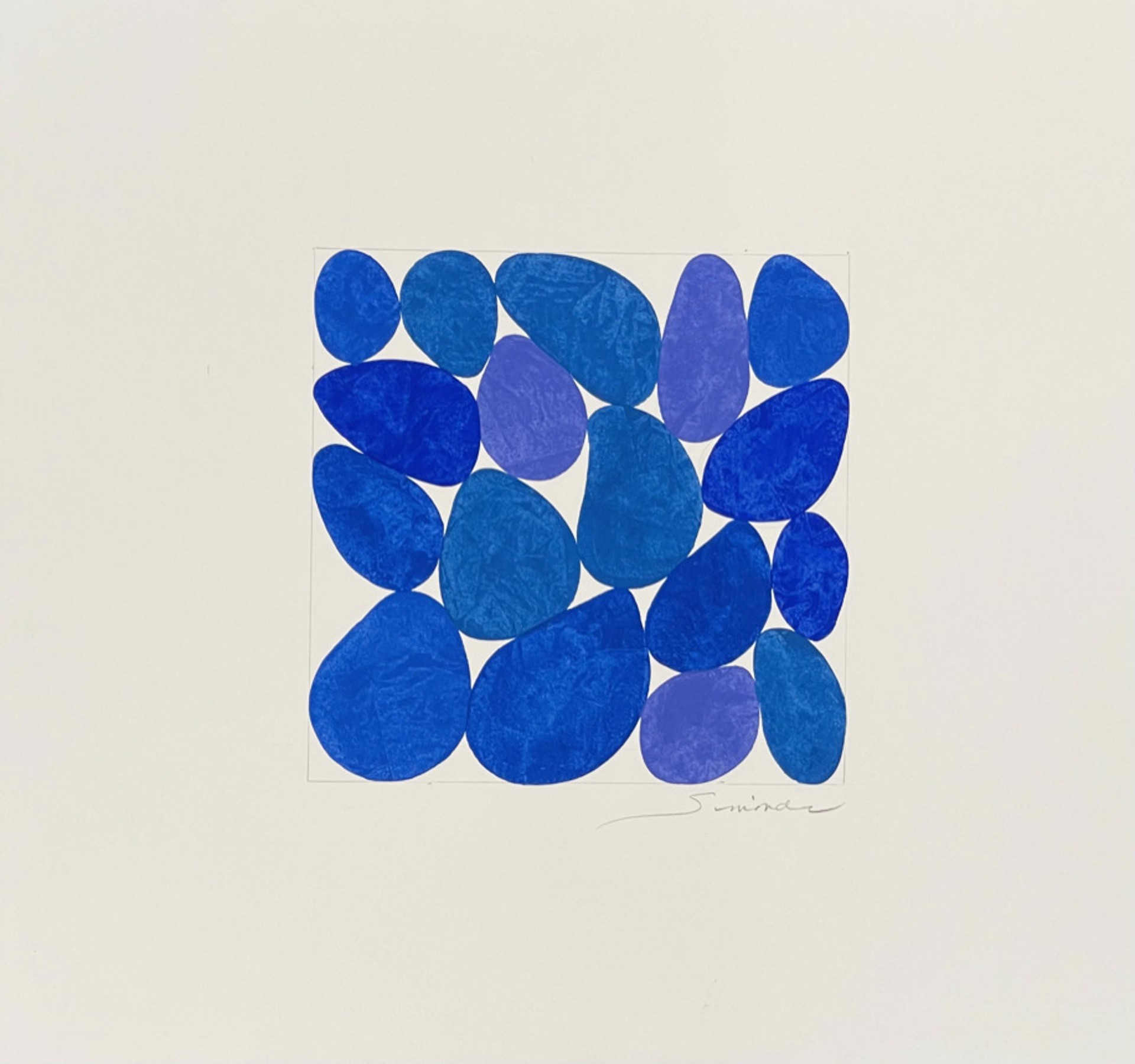 Blue Tonic III by Nancy Simonds