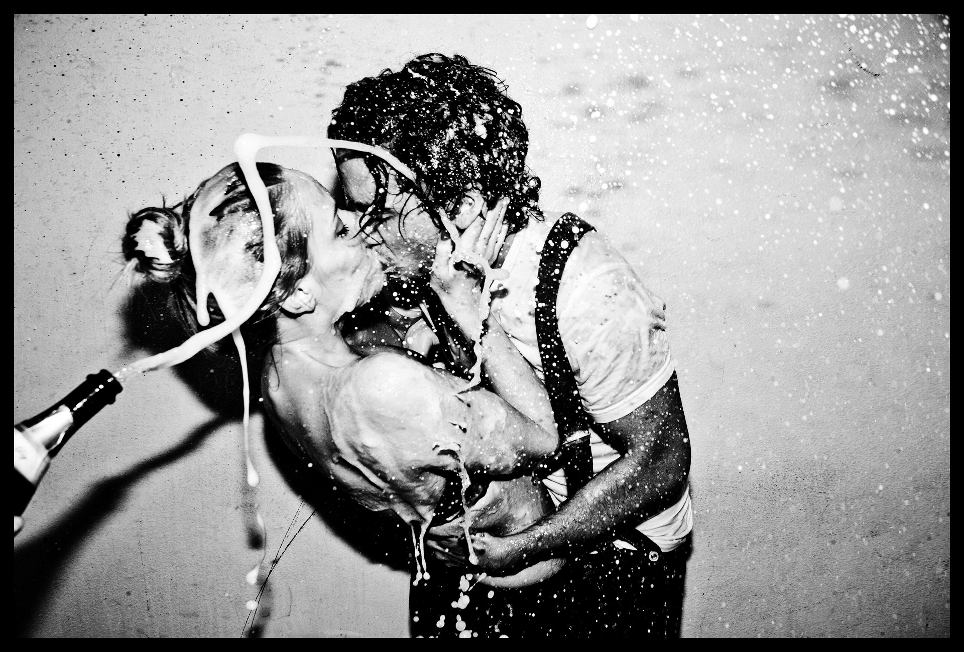 Champagne Kiss by Tyler Shields