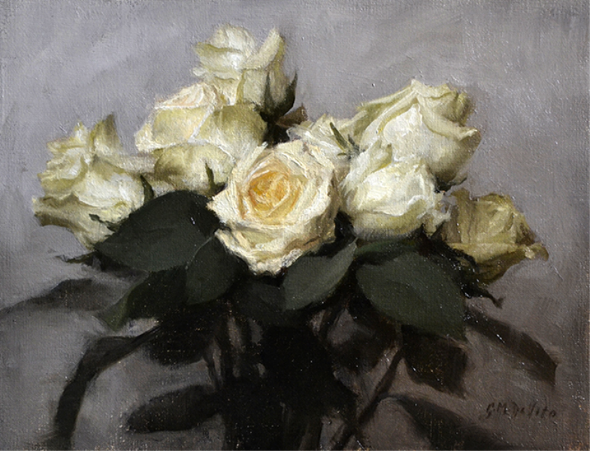 White Roses by Grace DeVito