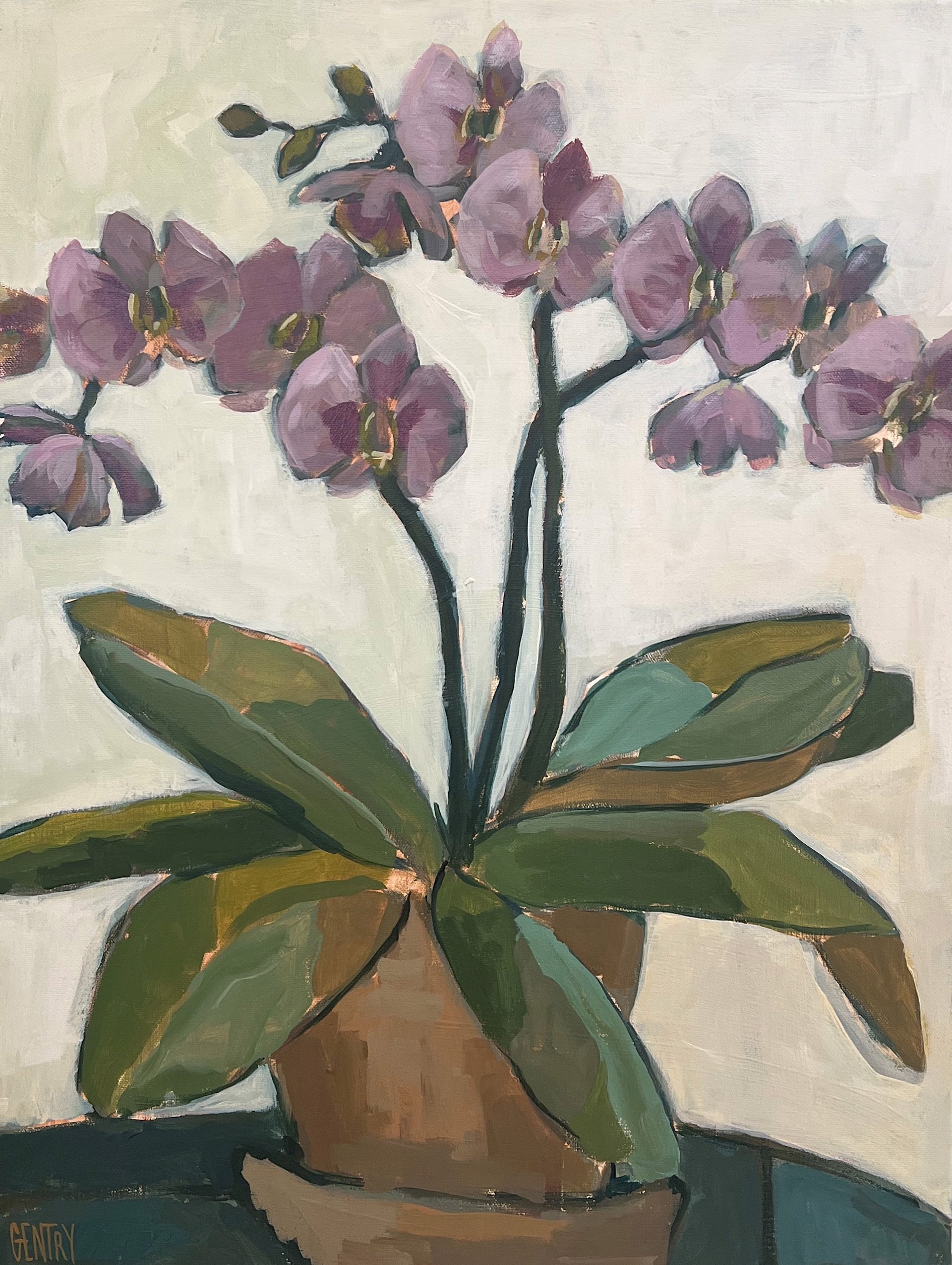 Orchid Pot II by Sarah Gentry