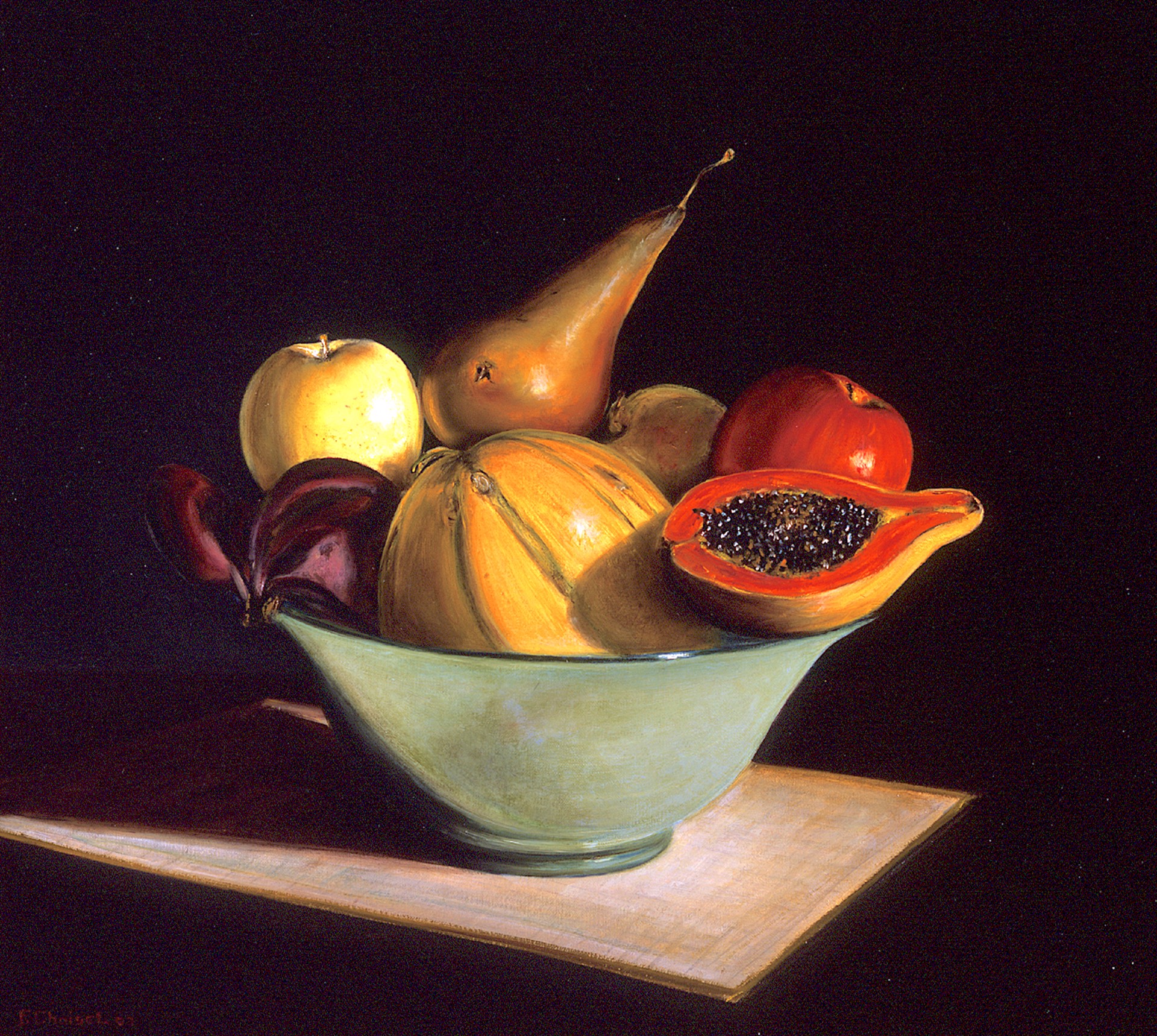 Exotic Fruit Bowl by Frederic Choisel