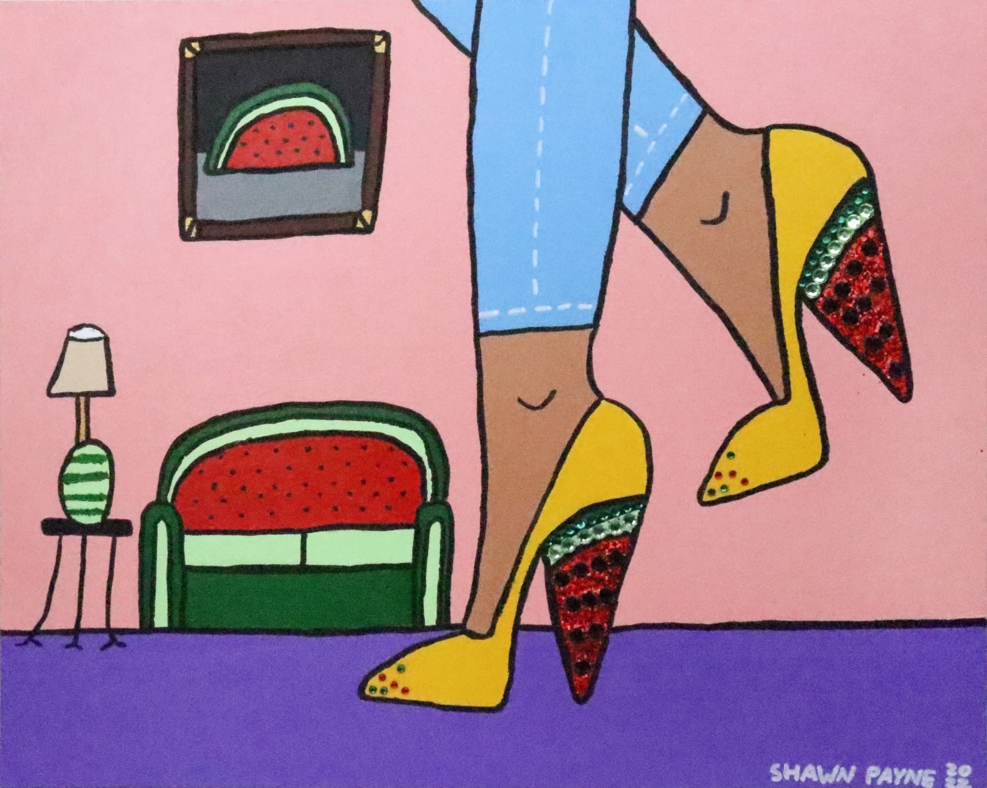 Watermelon Heels by Shawn Payne