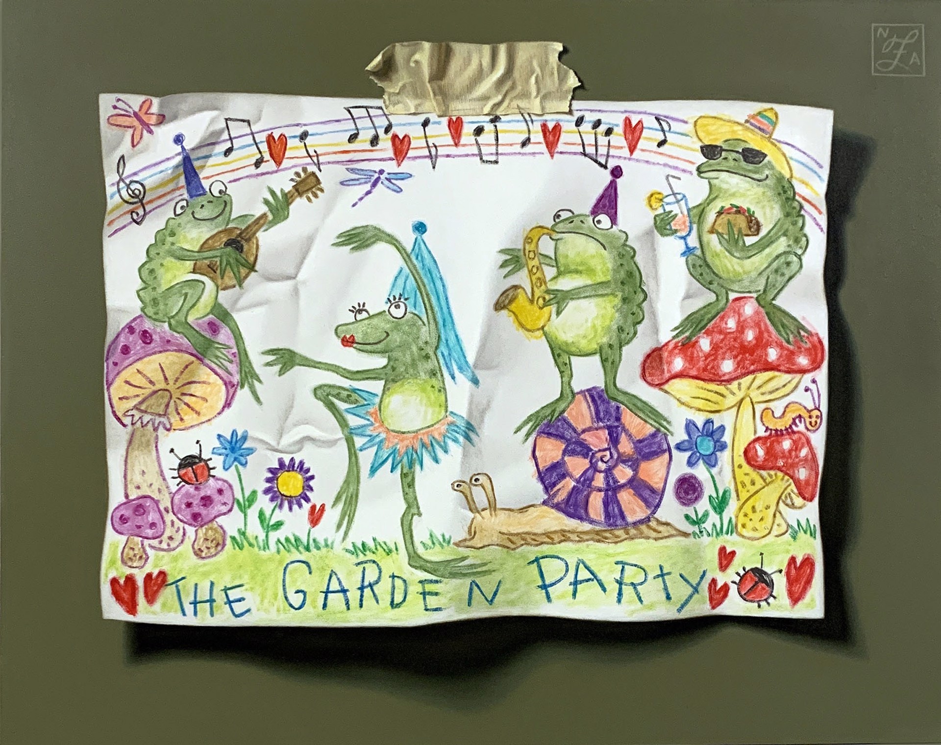 The Garden Party by Natalie Featherston