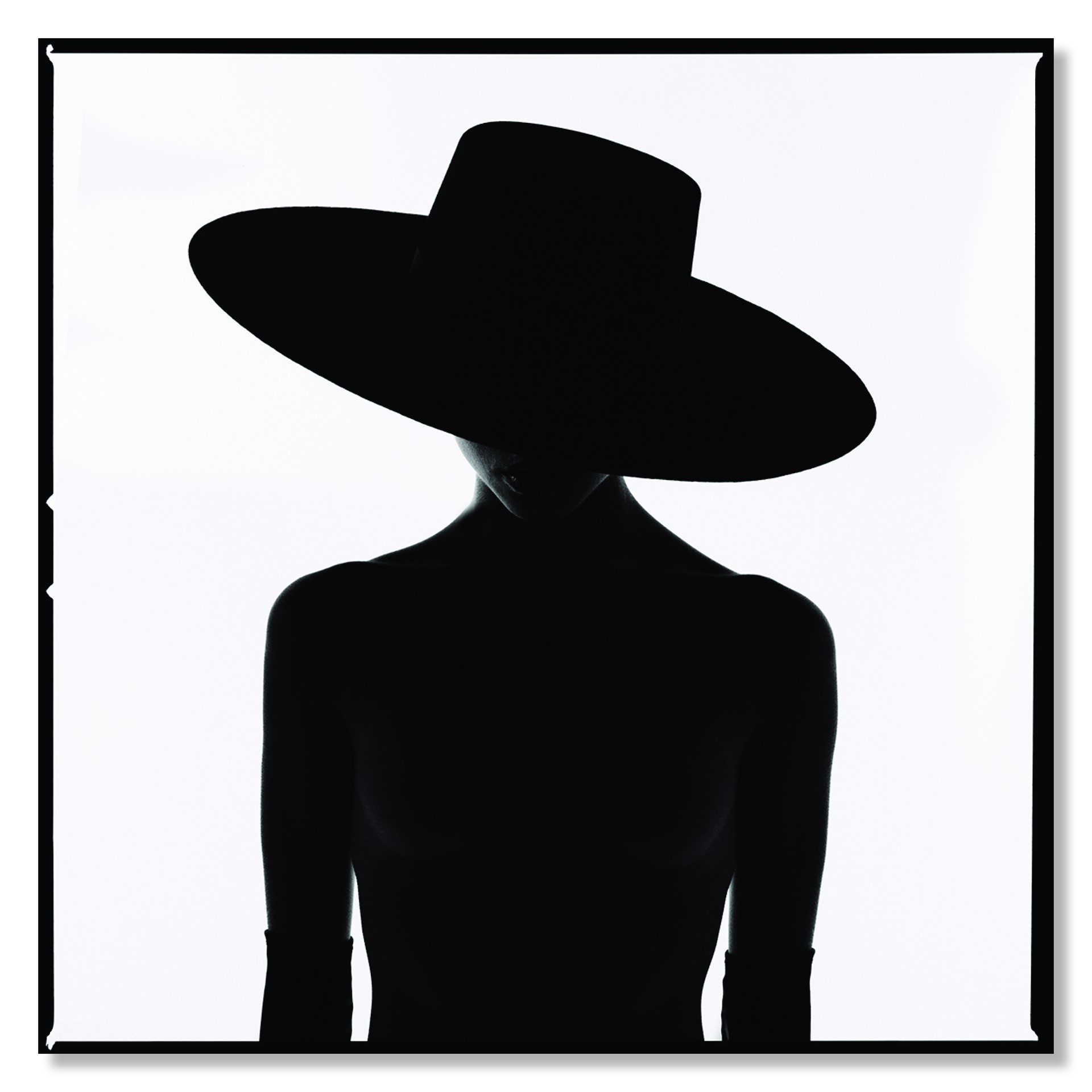 Hat and Gloves Silhouette by Tyler Shields