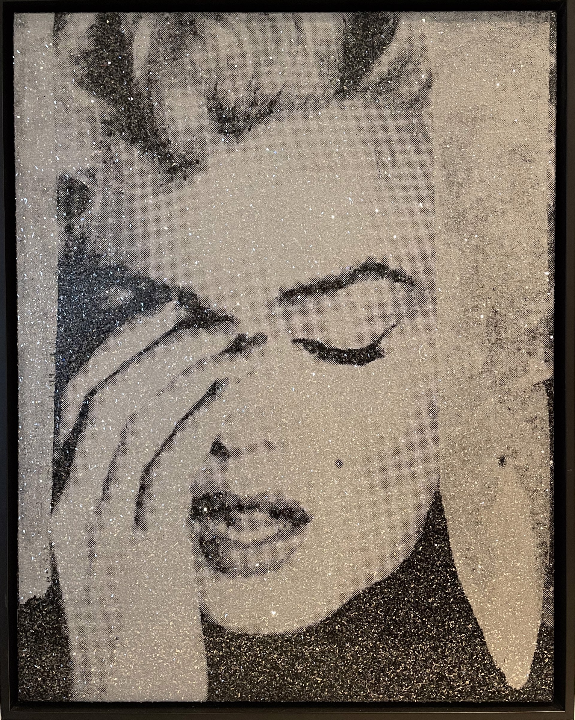 Marilyn Crying by Russell Young