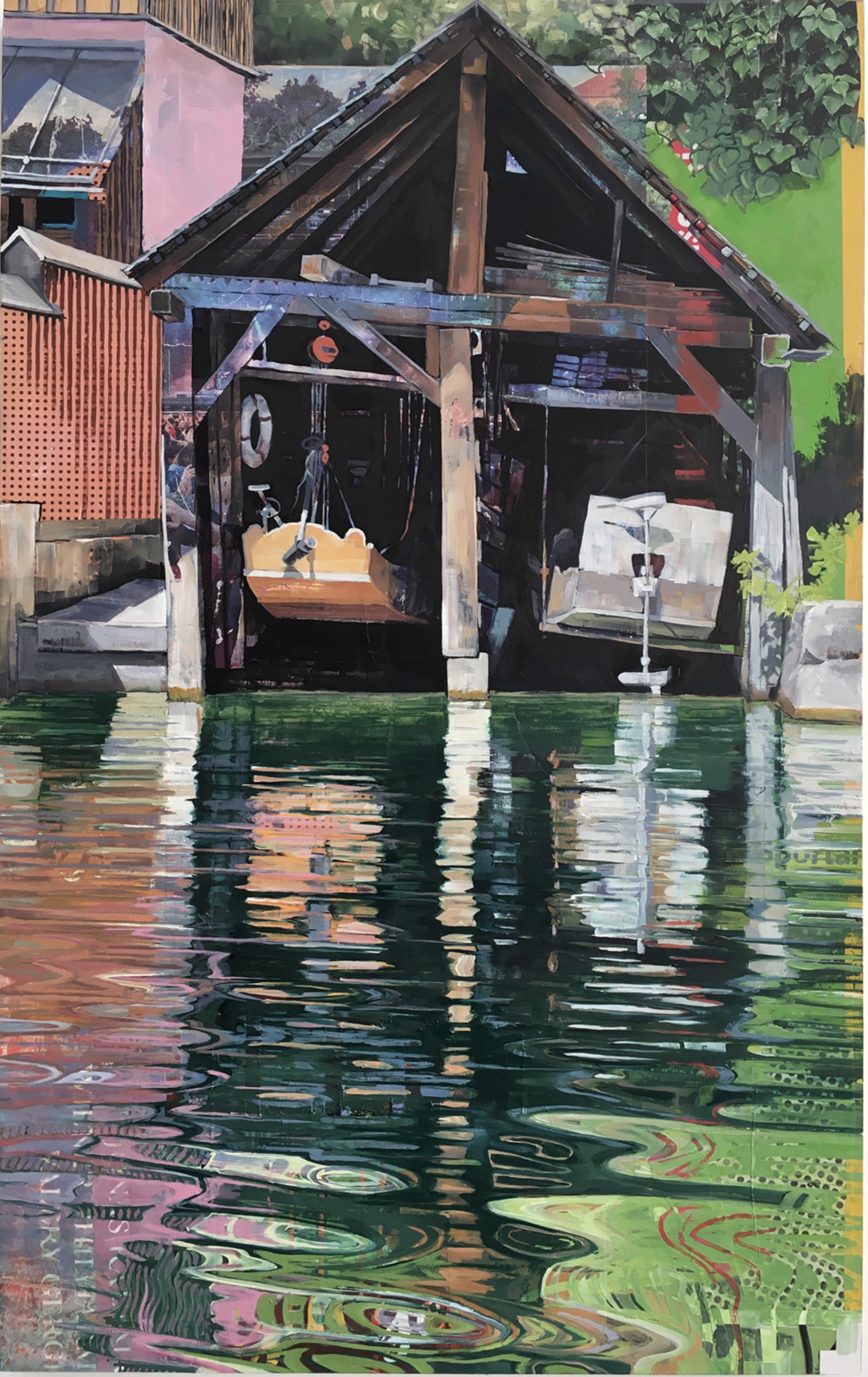 Boathouse 1 by Catherine Mackey