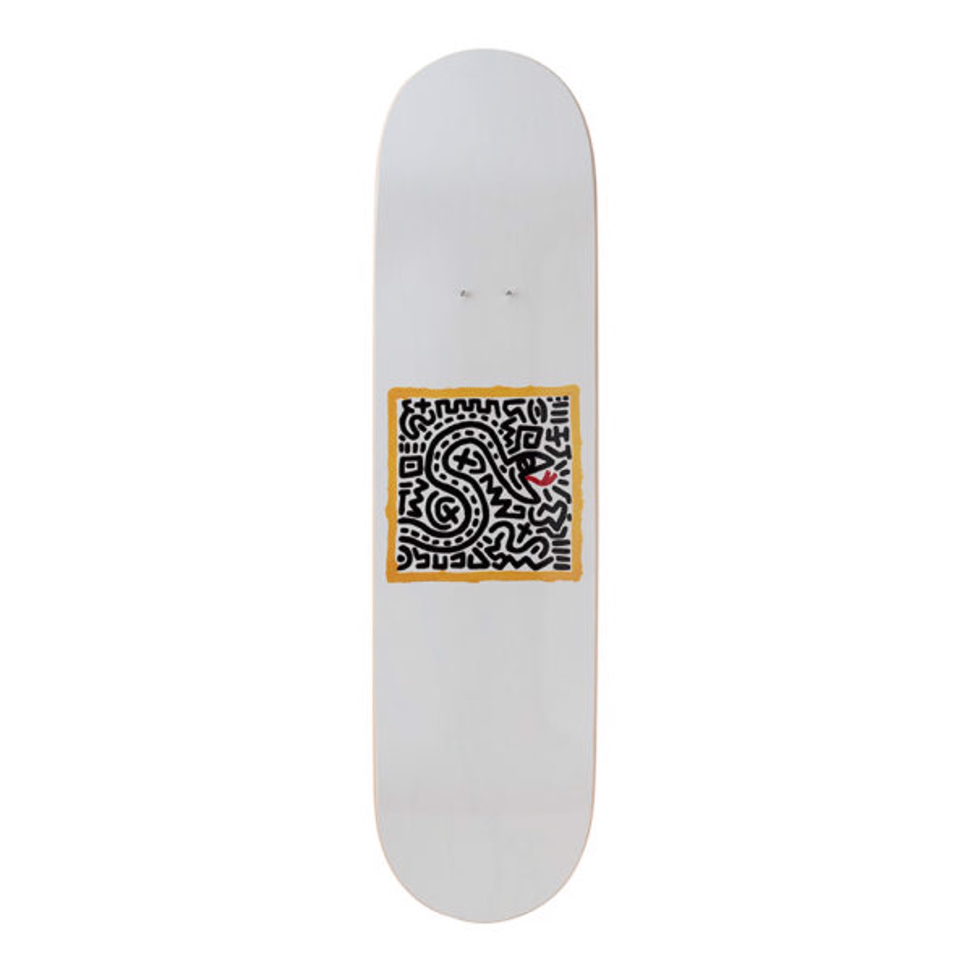 Untitled (Snake) Skate Deck by Keith Haring