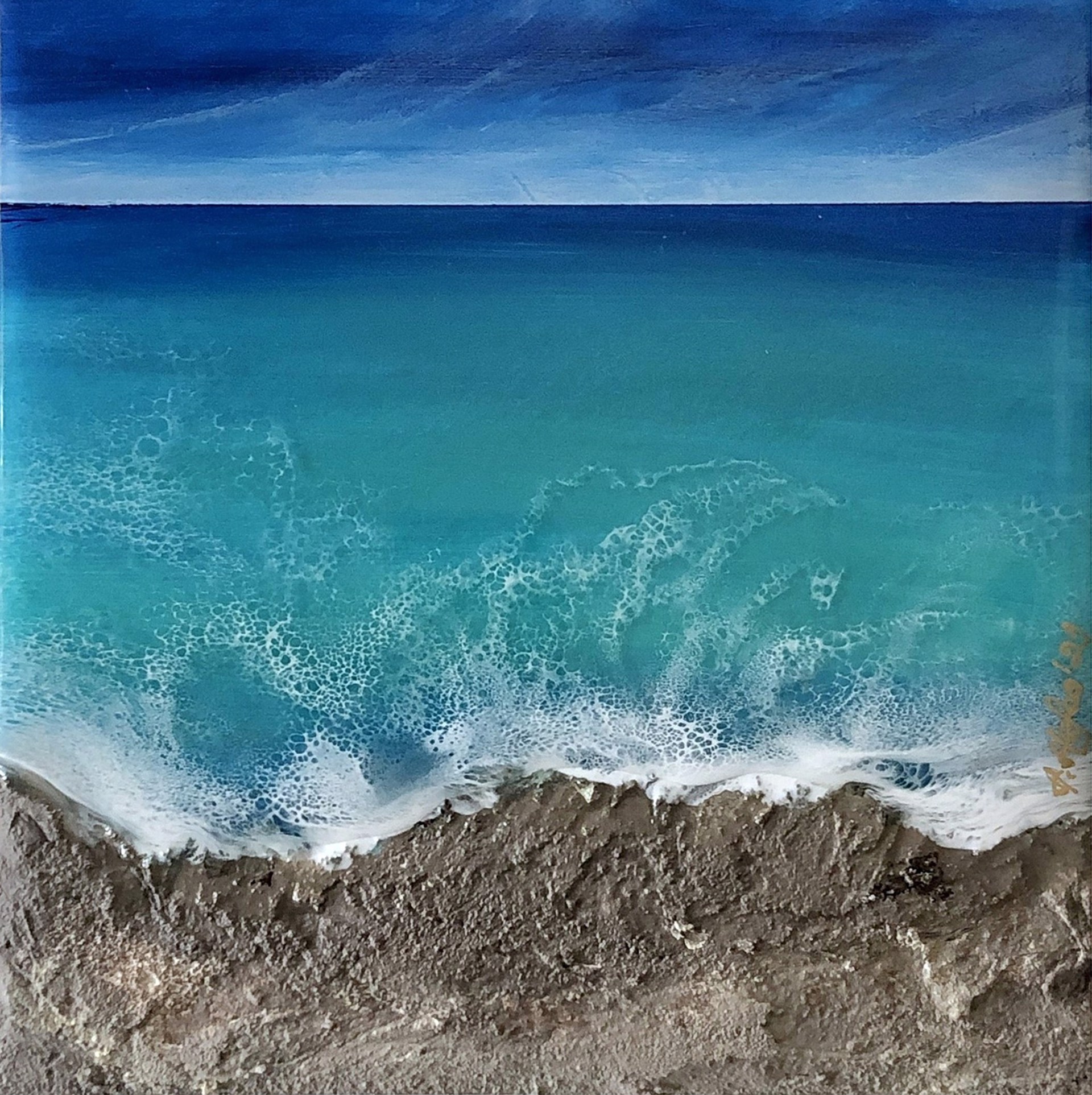 Ocean Waves #25 by Ana Hefco