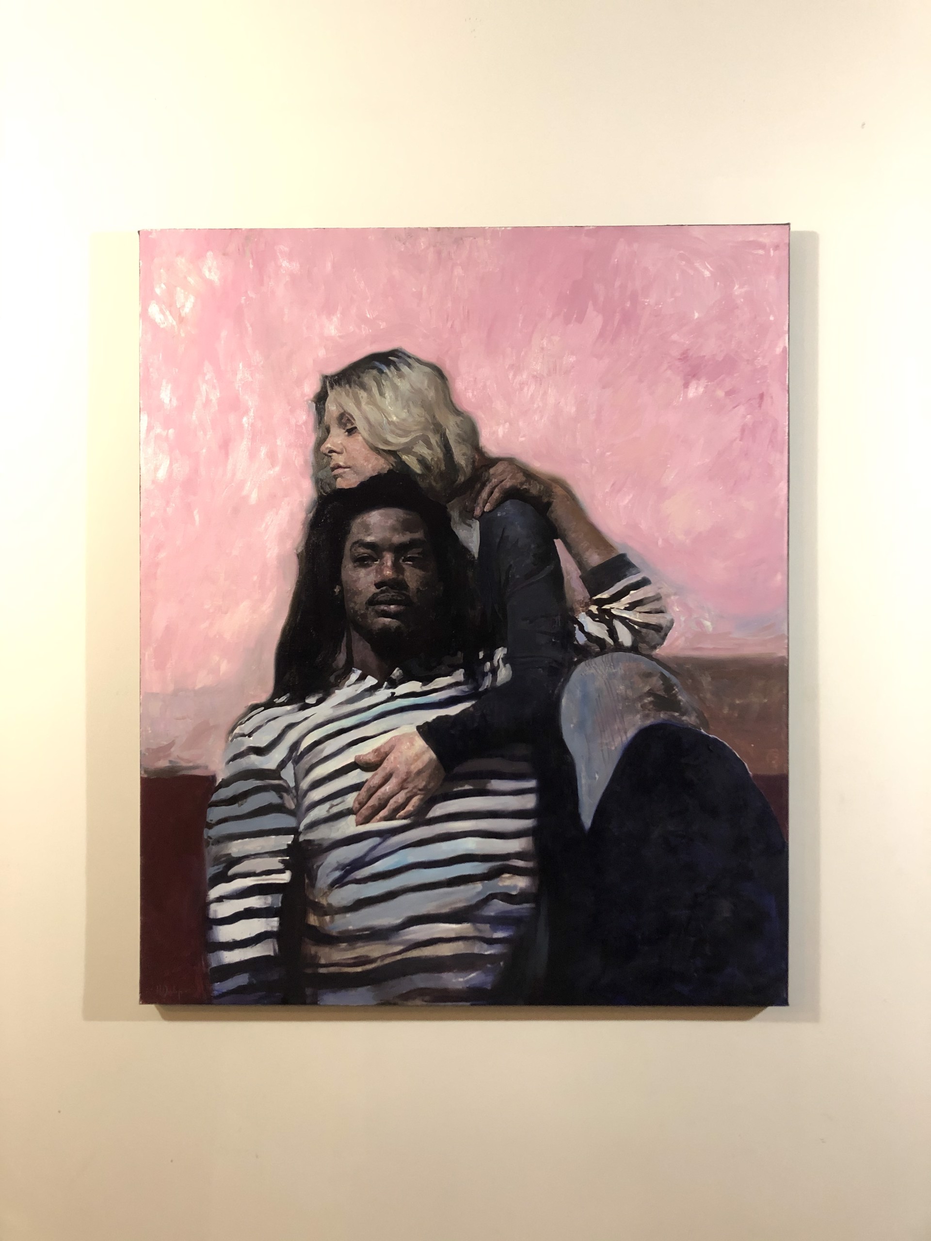 Susan and Quan in the Pink Room by Hollis Dunlap