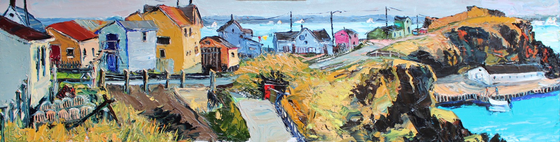 Crow Head, Twillingate by Peter Lewis
