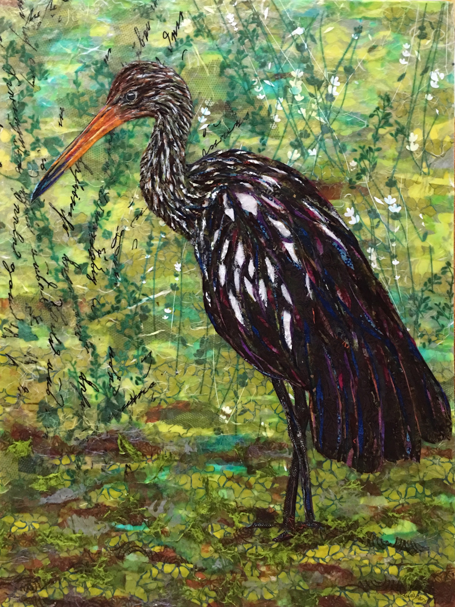 The Limpkin- SOLD! by Laura Adams